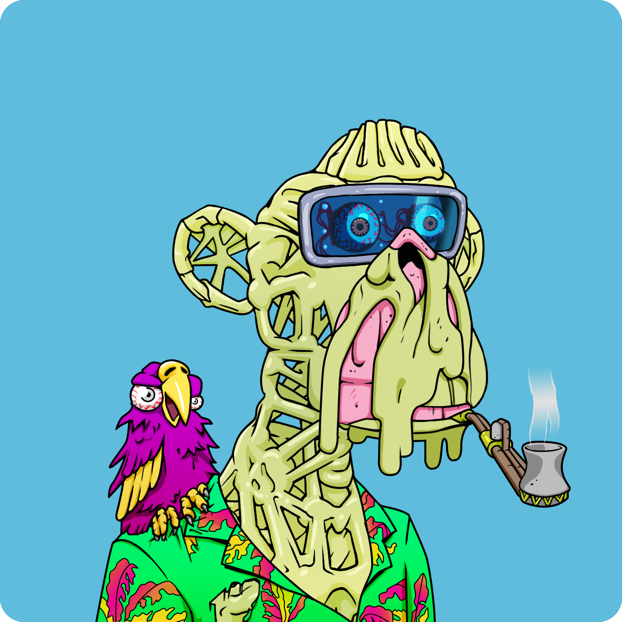 Yuga Labs - Mutant Ape Yacht Club - NFT # 12564