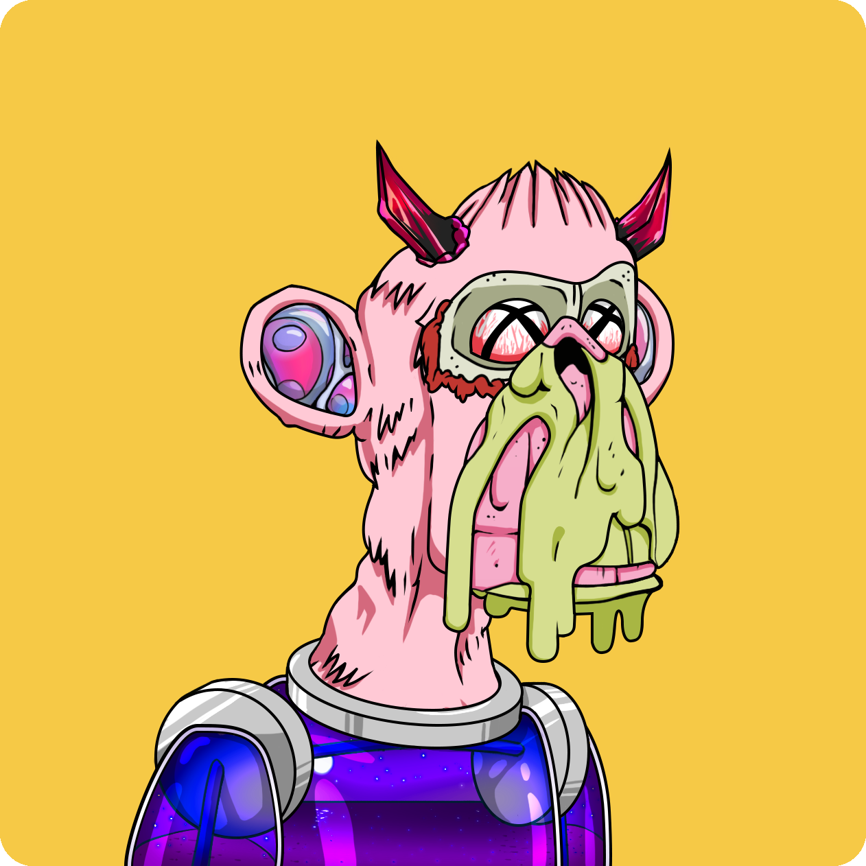 Yuga Labs - Mutant Ape Yacht Club - NFT # 2766