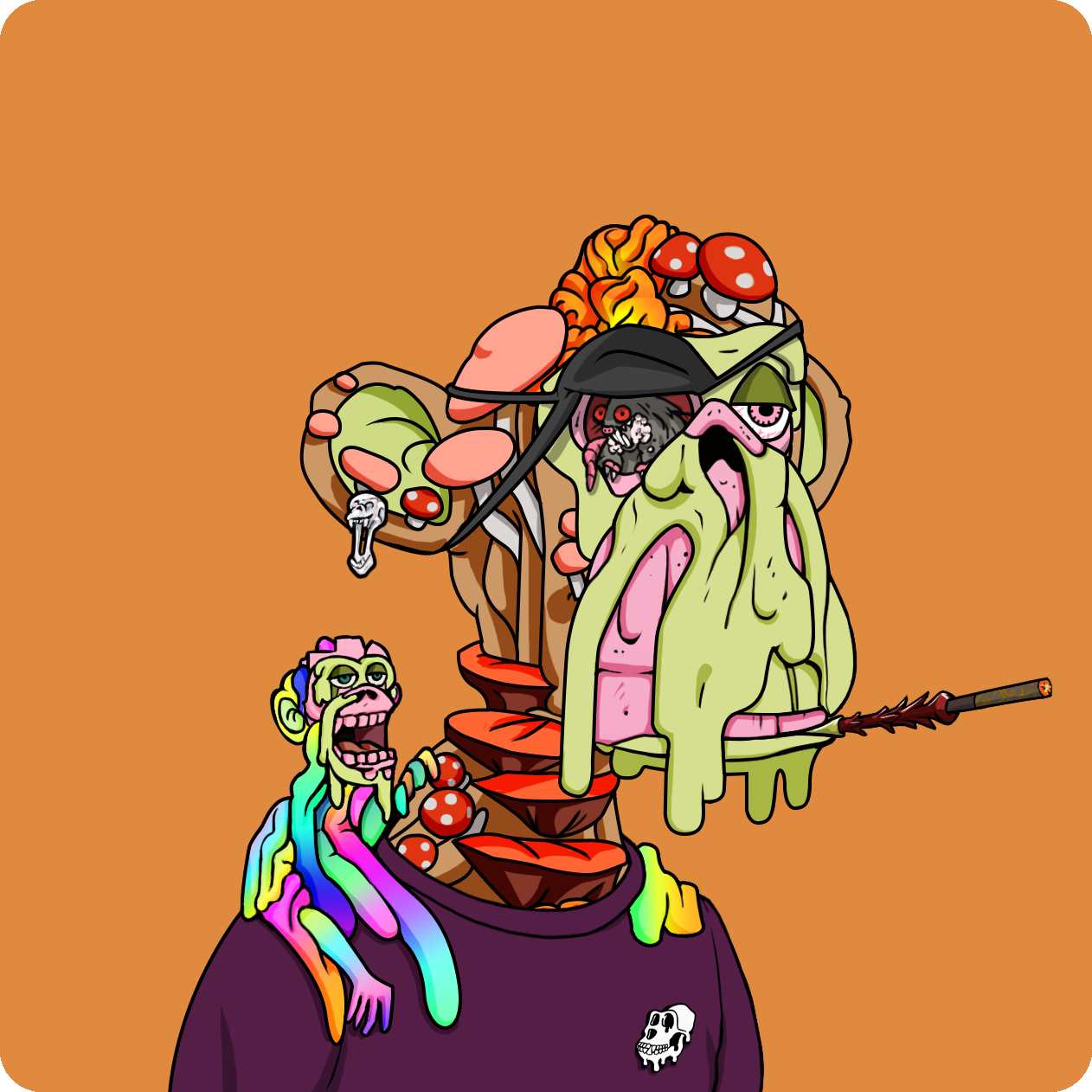 Yuga Labs - Mutant Ape Yacht Club - NFT # 10218