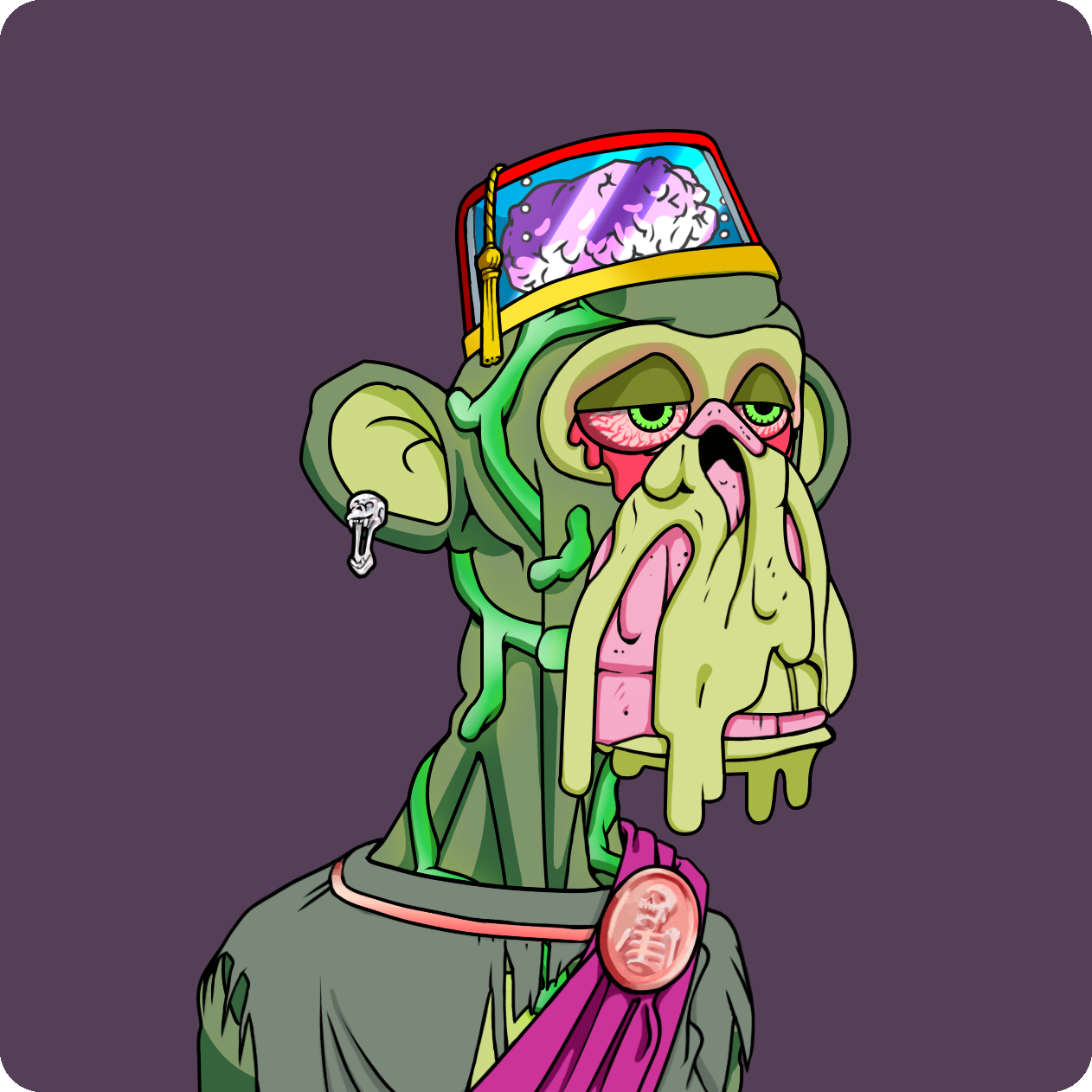 Yuga Labs - Mutant Ape Yacht Club - NFT # 1208