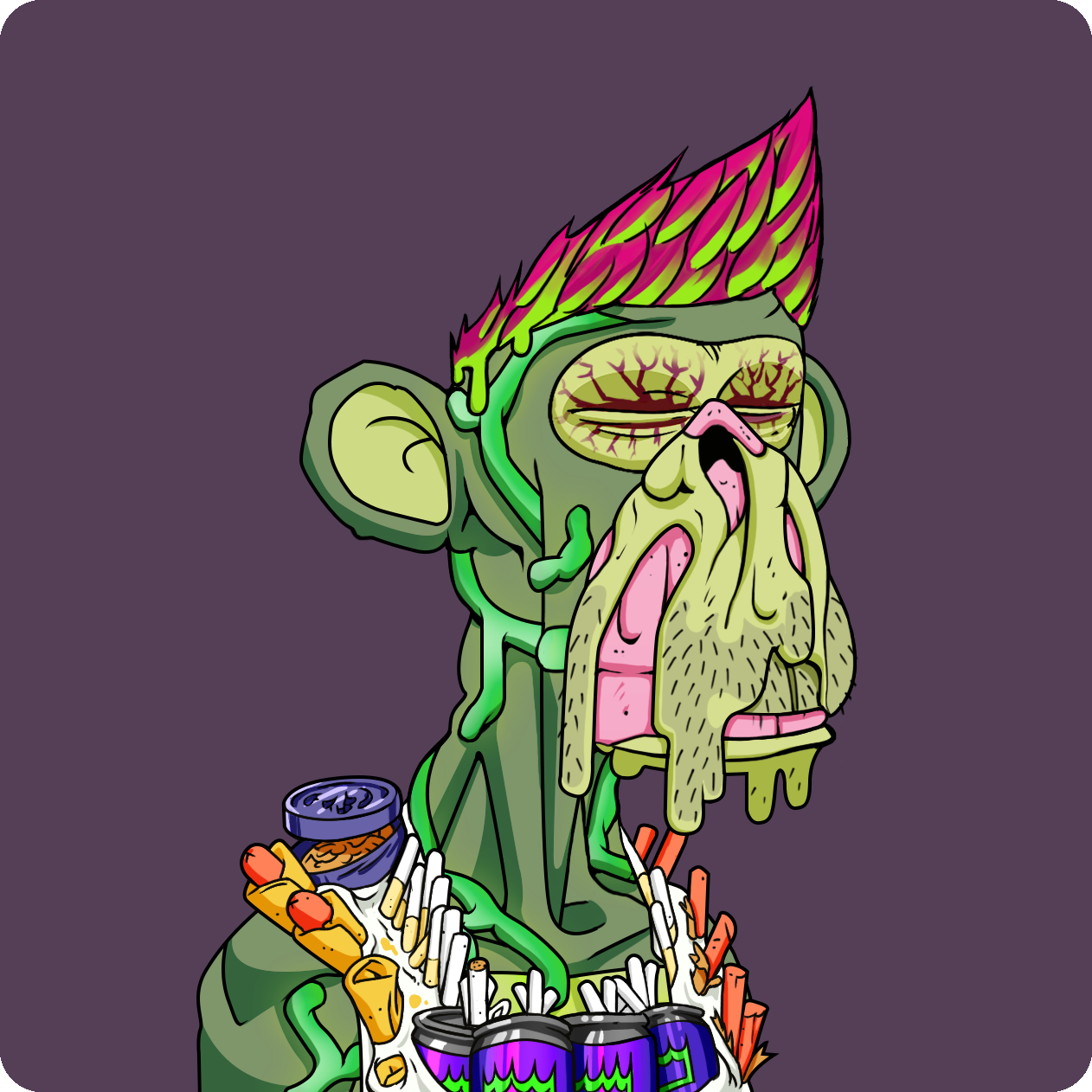 Yuga Labs - Mutant Ape Yacht Club - NFT # 4117