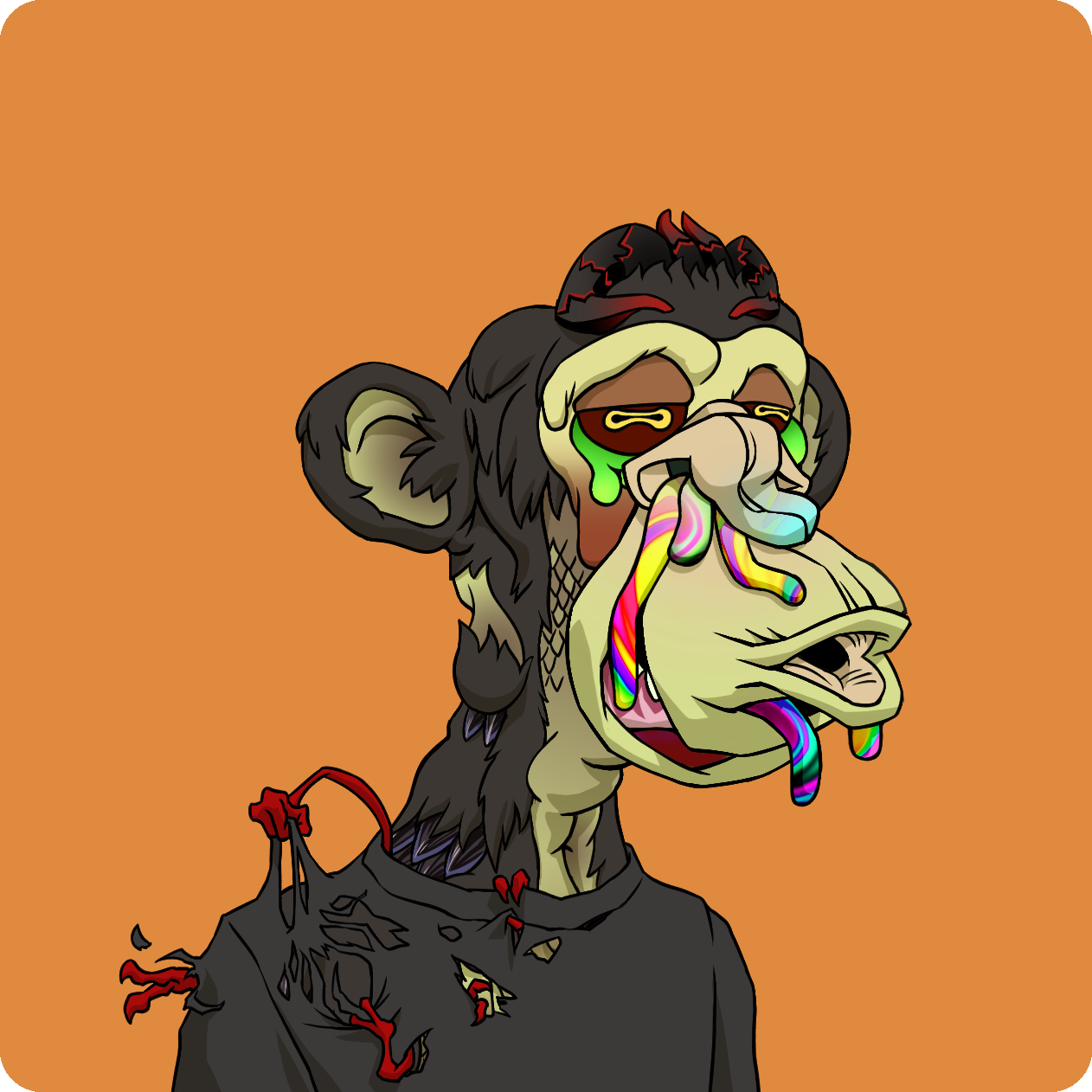 Yuga Labs - Mutant Ape Yacht Club - NFT # 10043