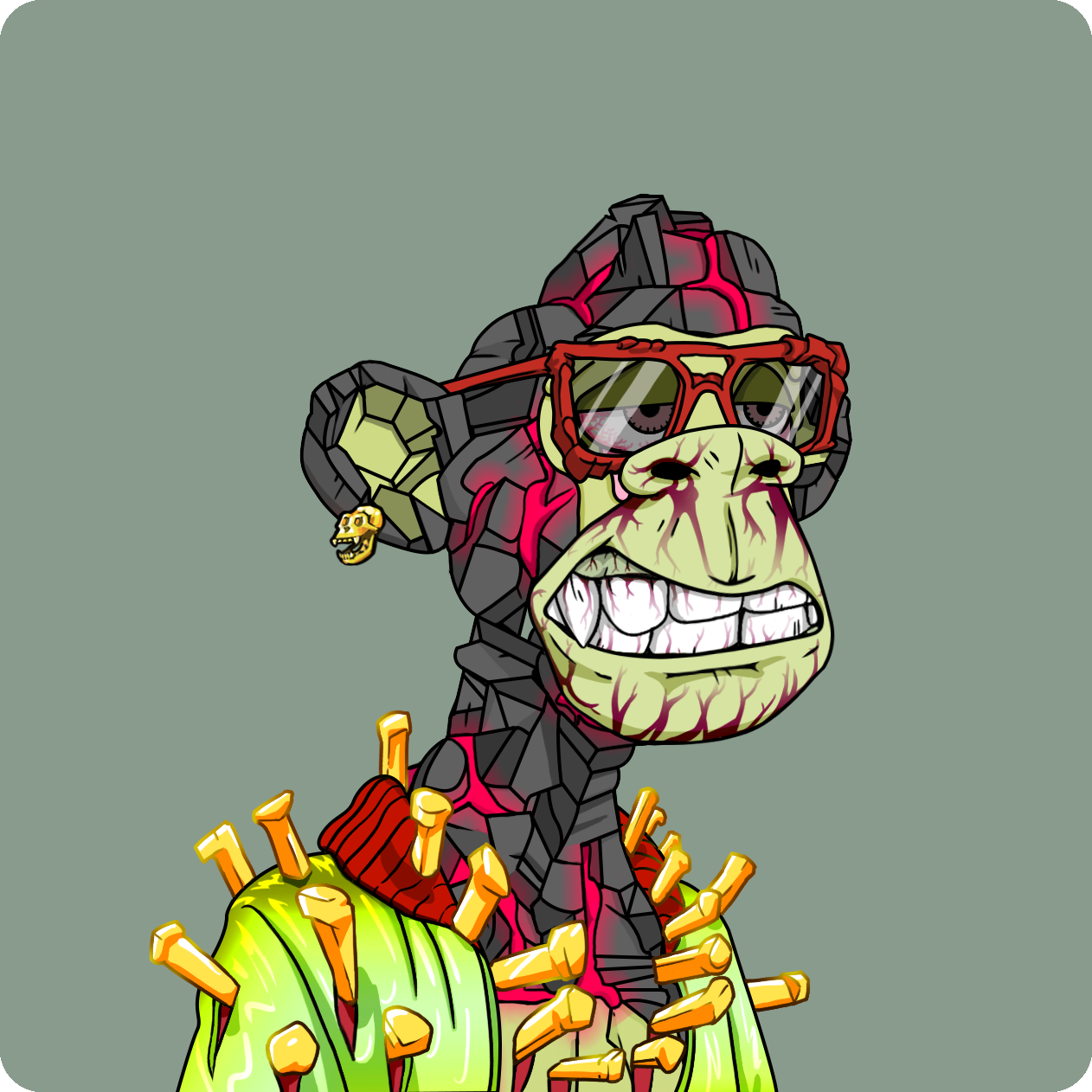 Yuga Labs - Mutant Ape Yacht Club - NFT # 2232