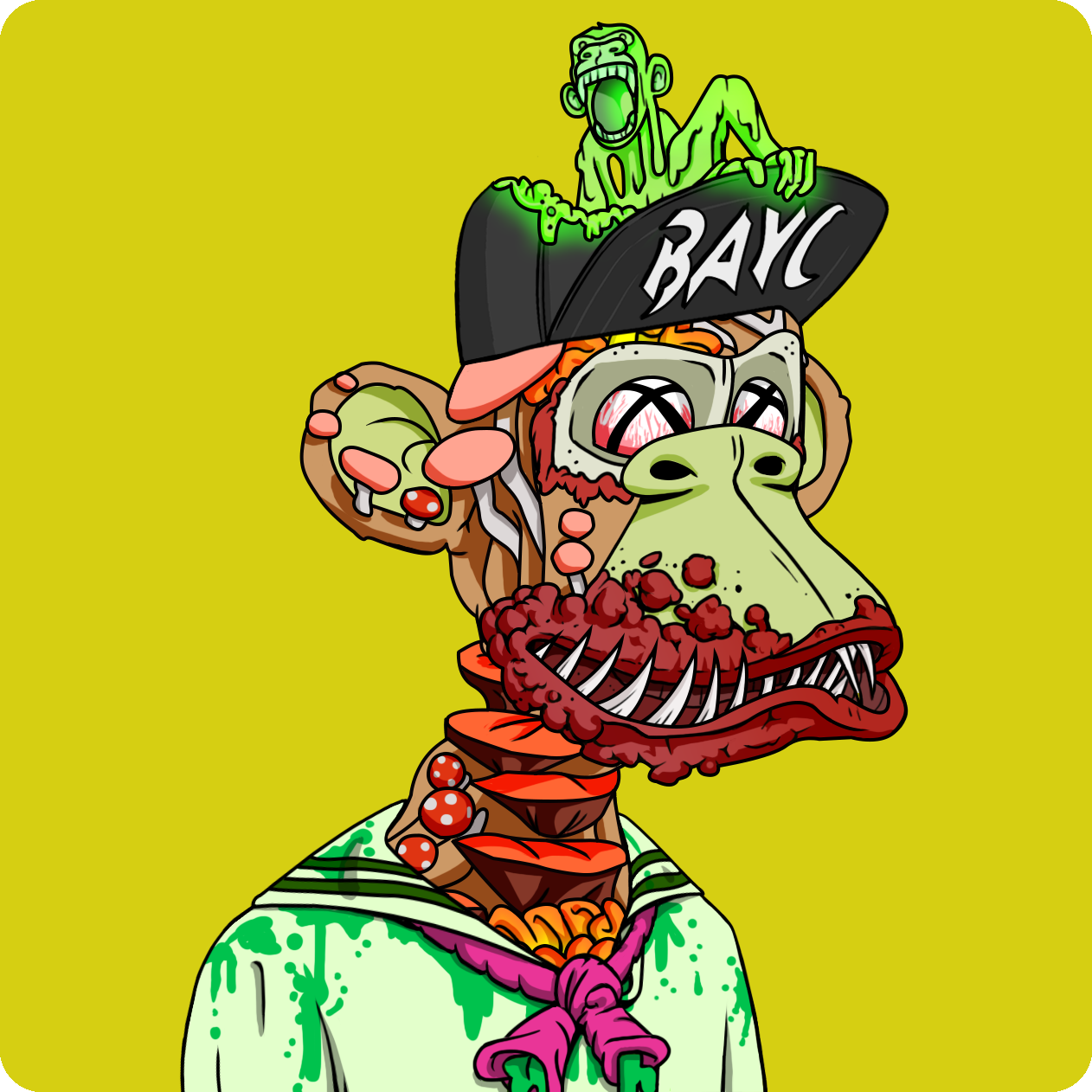 Yuga Labs - Mutant Ape Yacht Club - NFT # 5164