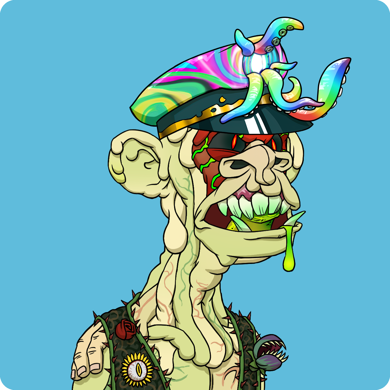 Yuga Labs - Mutant Ape Yacht Club - NFT # 4161