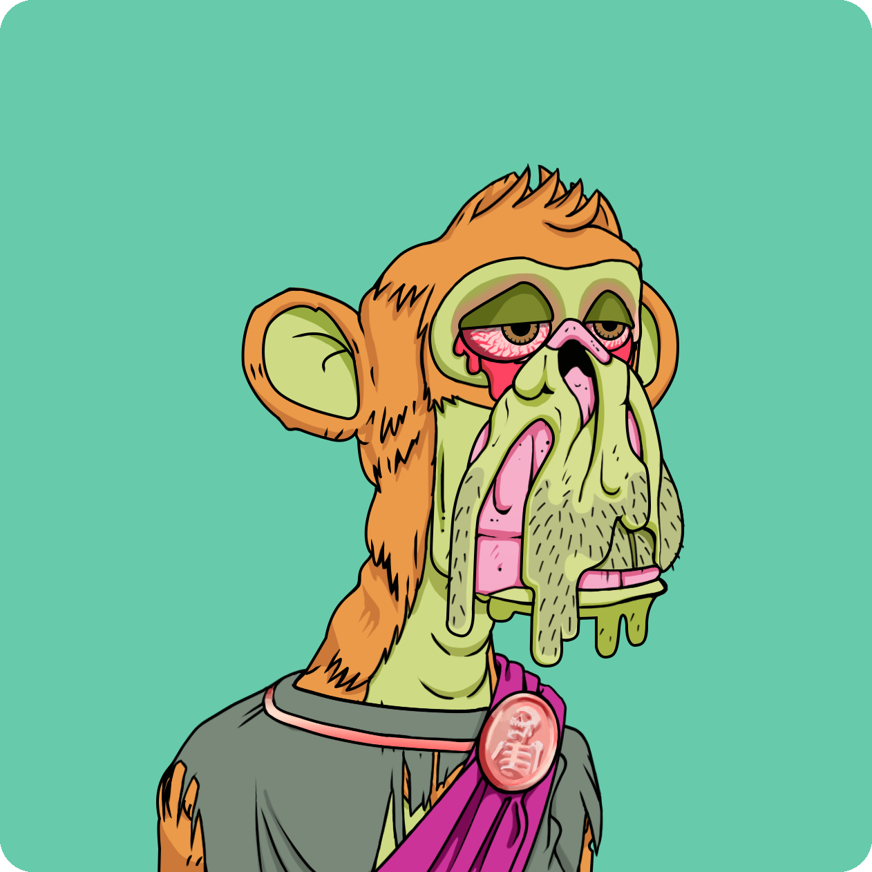 Yuga Labs - Mutant Ape Yacht Club - NFT # 25192