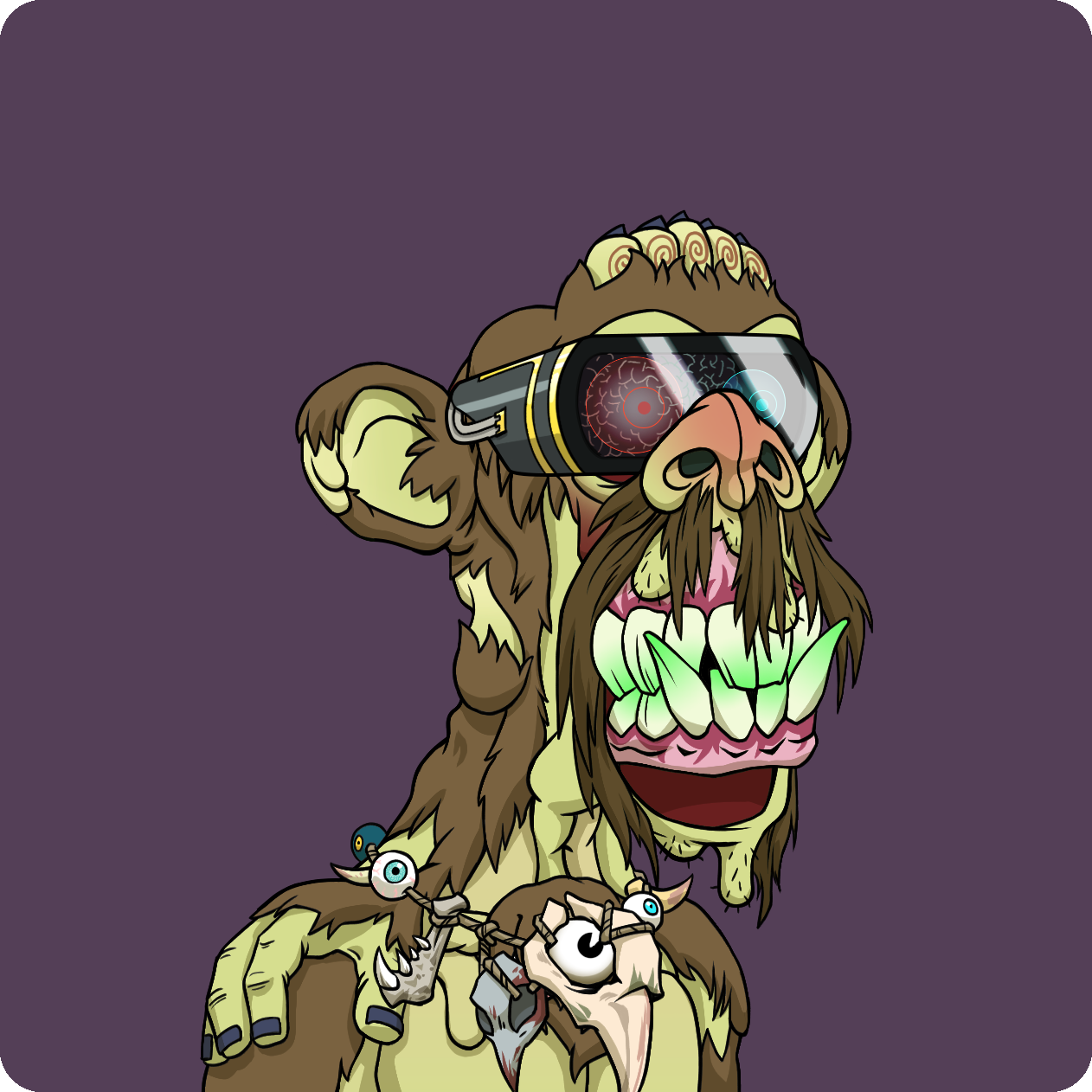 Yuga Labs - Mutant Ape Yacht Club - NFT # 10539