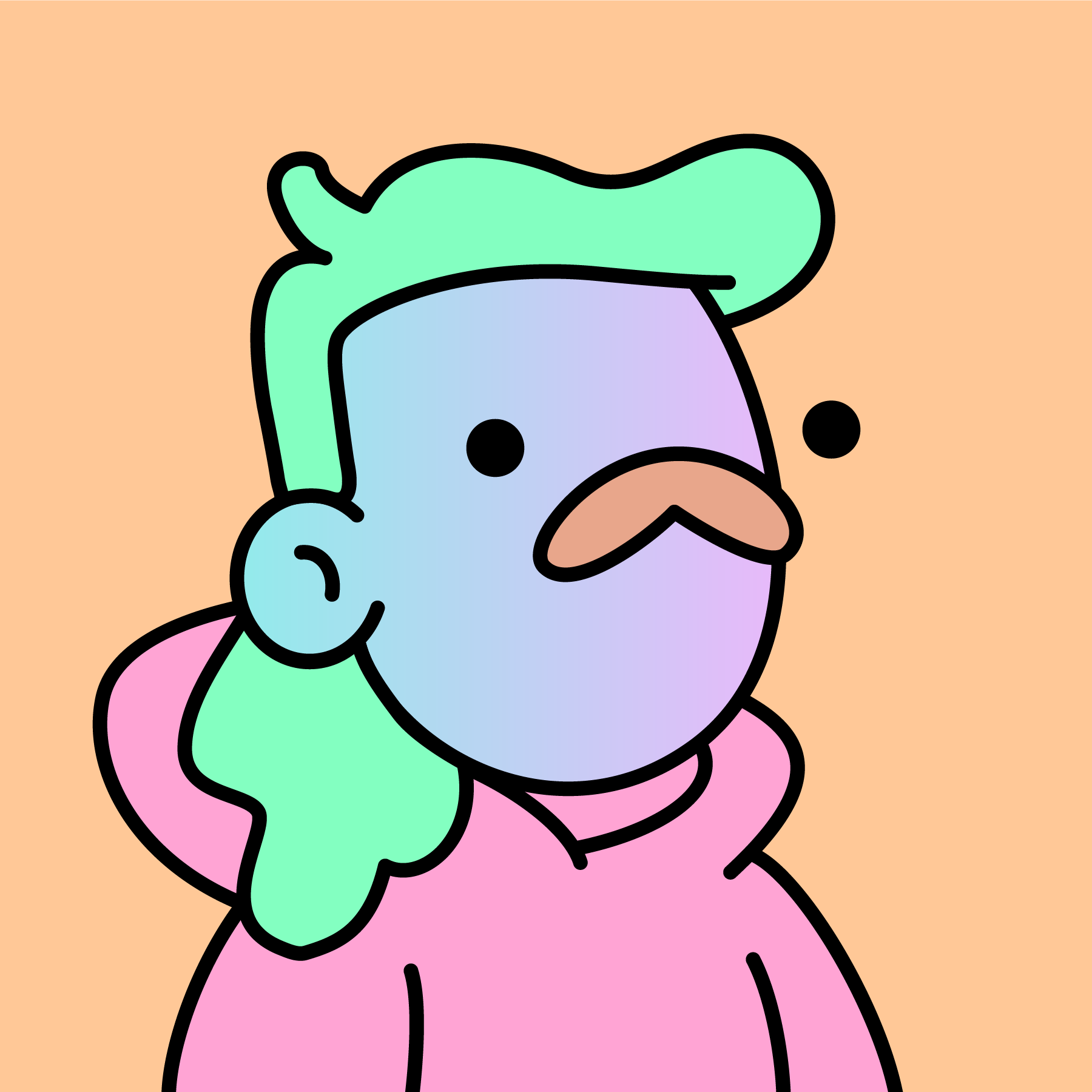 The Doodles Founders - Doodles - Doodle #3907 - NFT # 3907