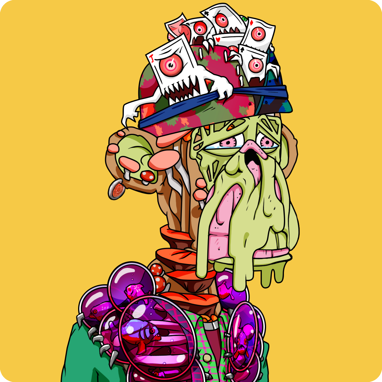 Yuga Labs - Mutant Ape Yacht Club - NFT # 1818