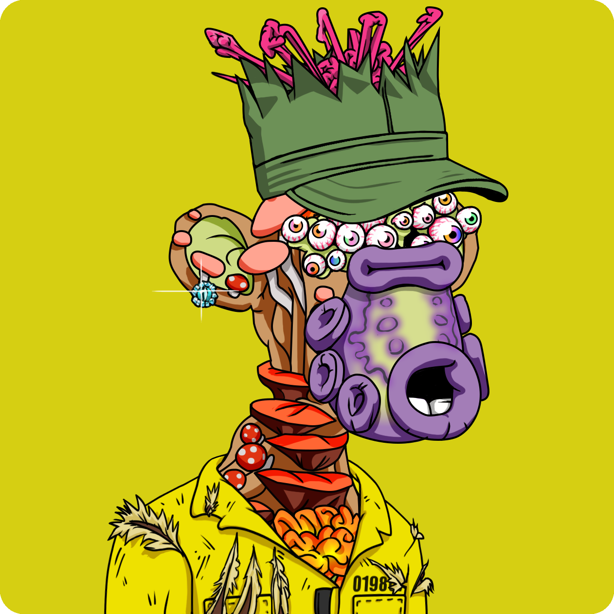 Yuga Labs - Mutant Ape Yacht Club - NFT # 14032