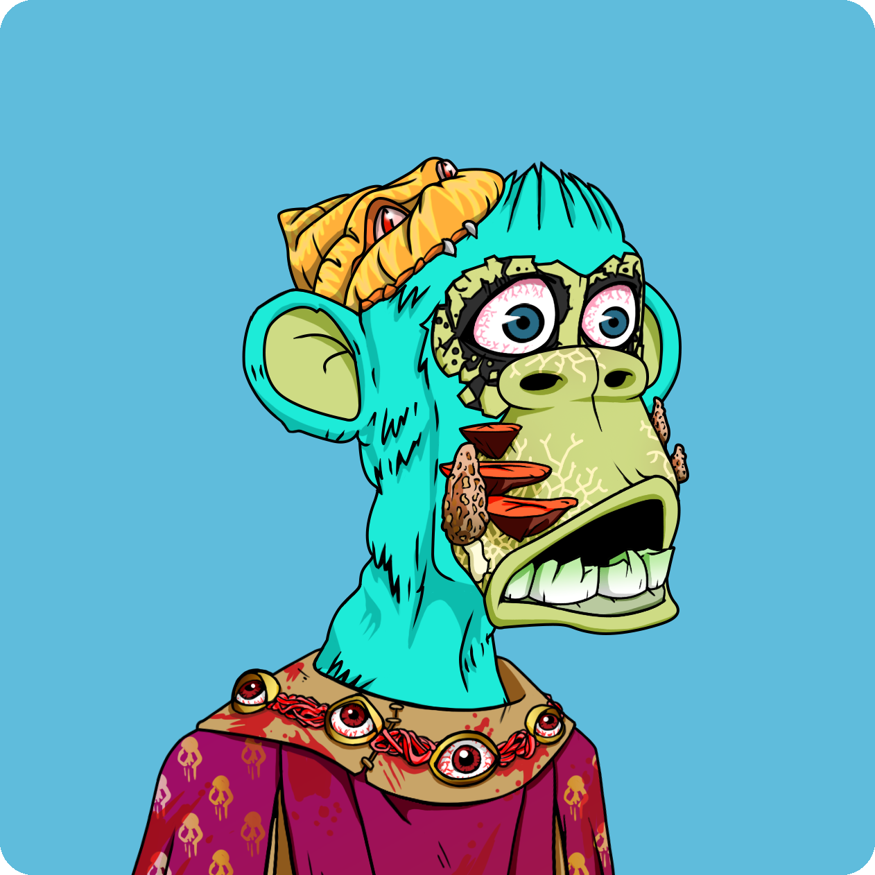 Yuga Labs - Mutant Ape Yacht Club - NFT # 17994