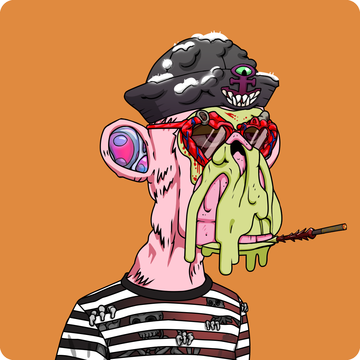 Yuga Labs - Mutant Ape Yacht Club - NFT # 12880