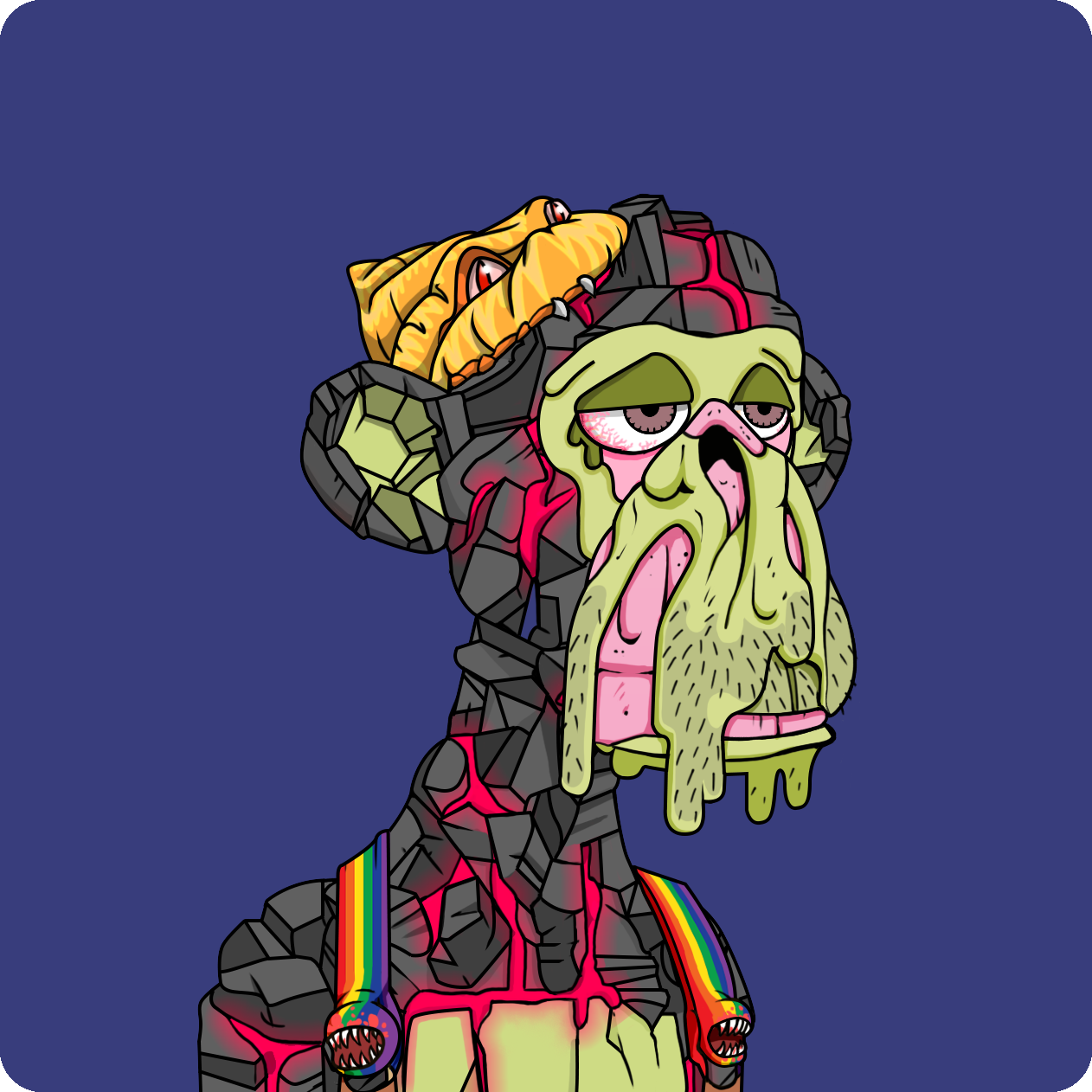 Yuga Labs - Mutant Ape Yacht Club - NFT # 3554