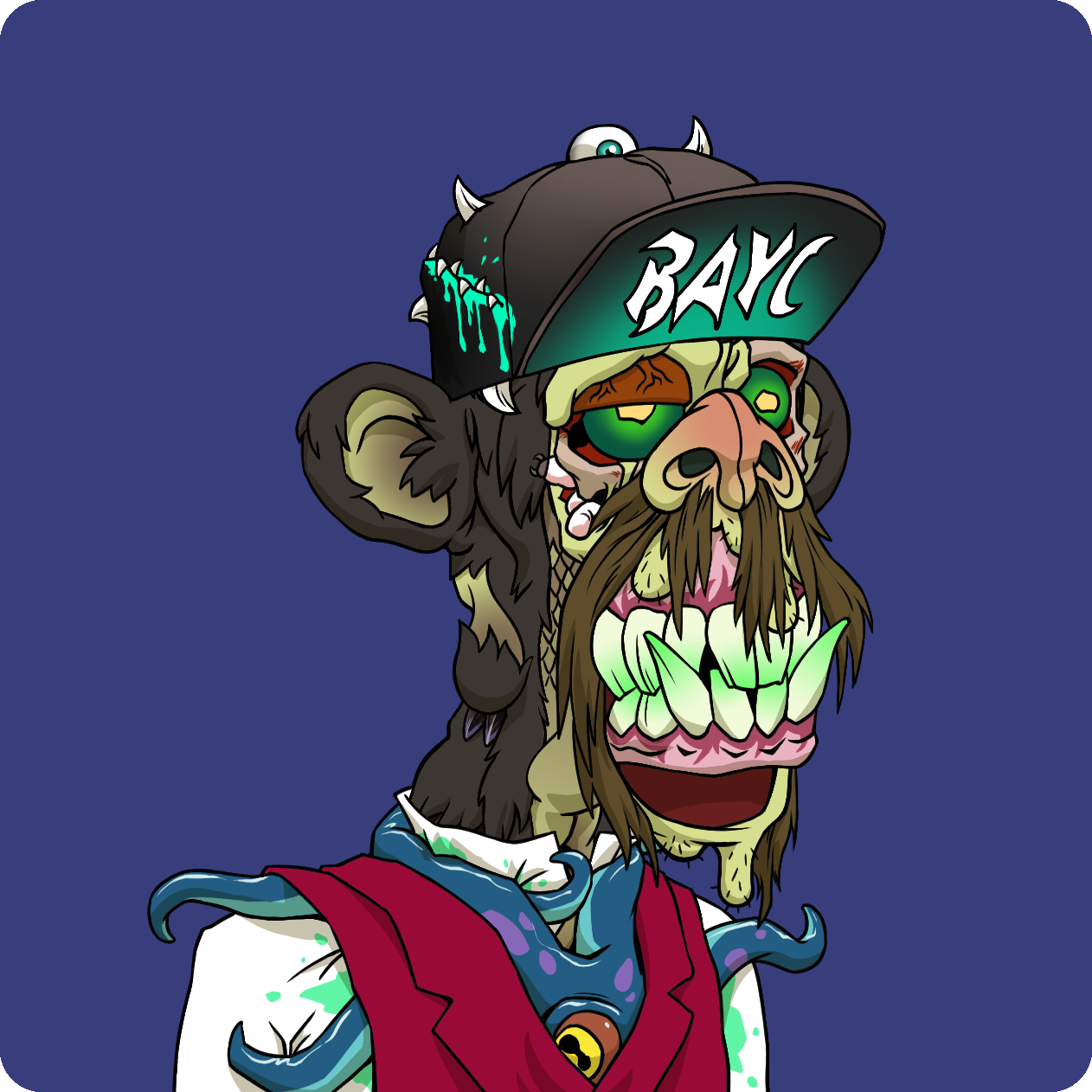 Yuga Labs - Mutant Ape Yacht Club - NFT # 13923