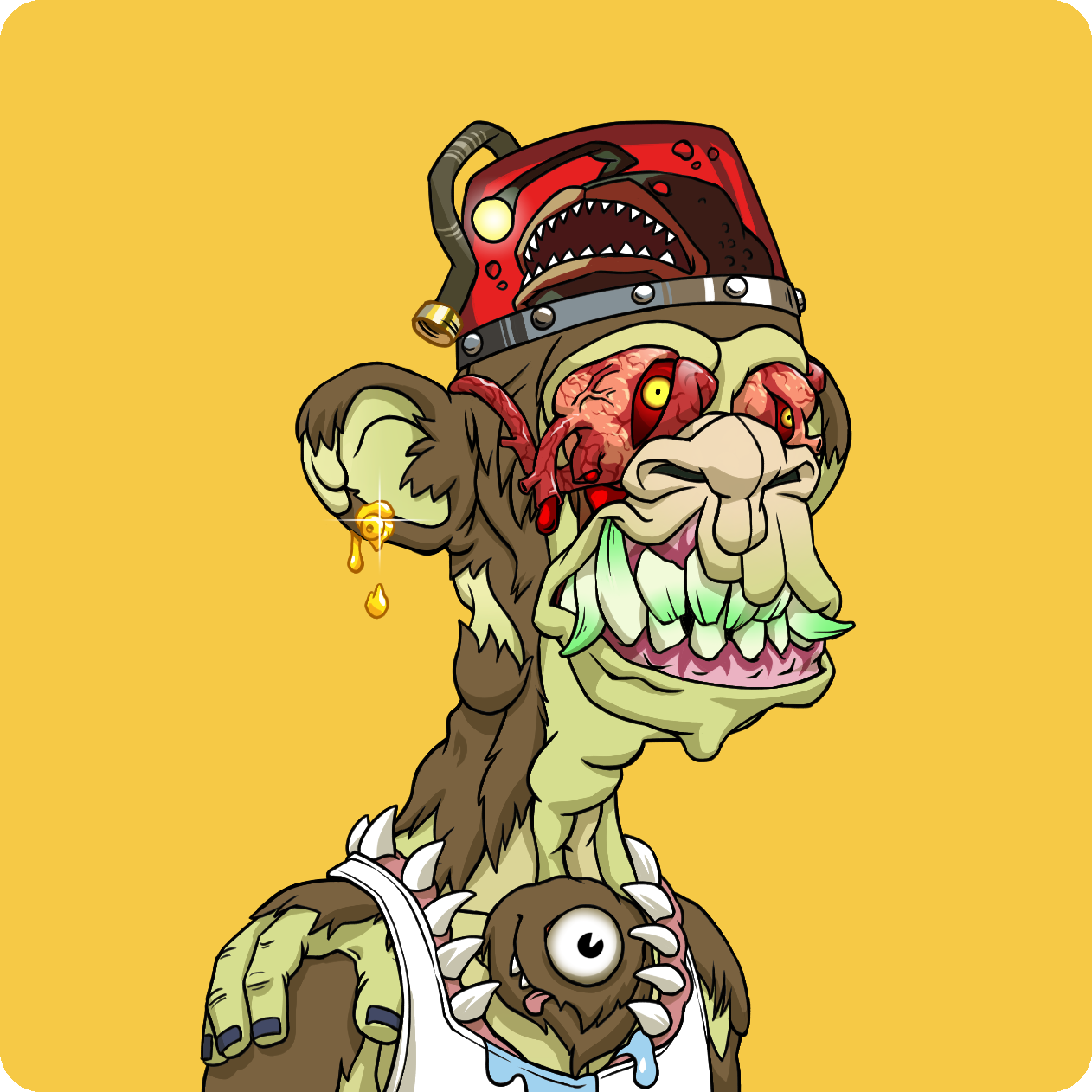 Yuga Labs - Mutant Ape Yacht Club - NFT # 4374