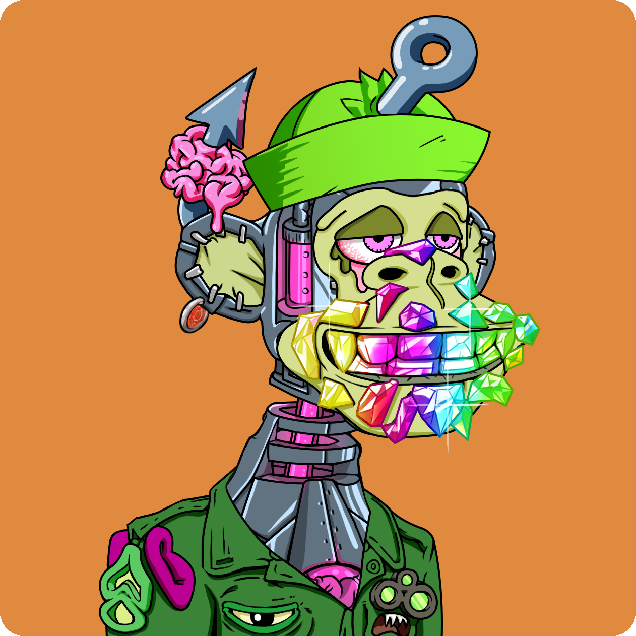 Yuga Labs - Mutant Ape Yacht Club - NFT # 16670