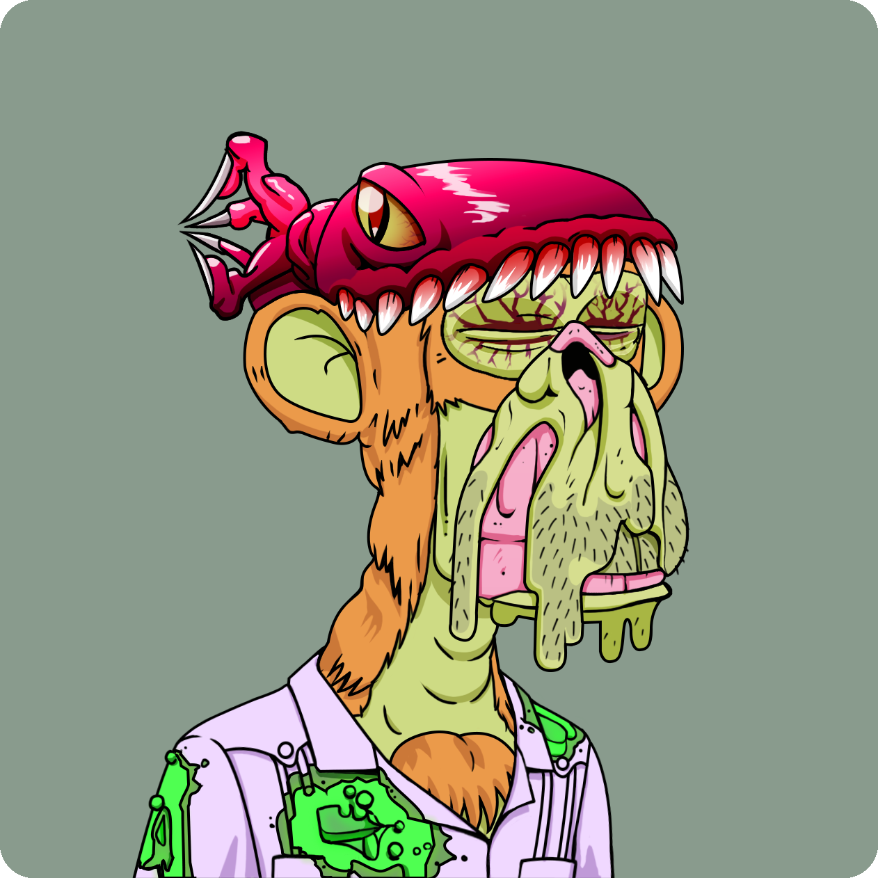 Yuga Labs - Mutant Ape Yacht Club - NFT # 11104