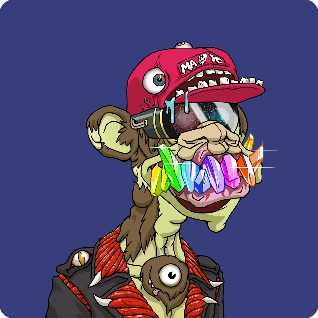 Yuga Labs - Mutant Ape Yacht Club - NFT # 13913