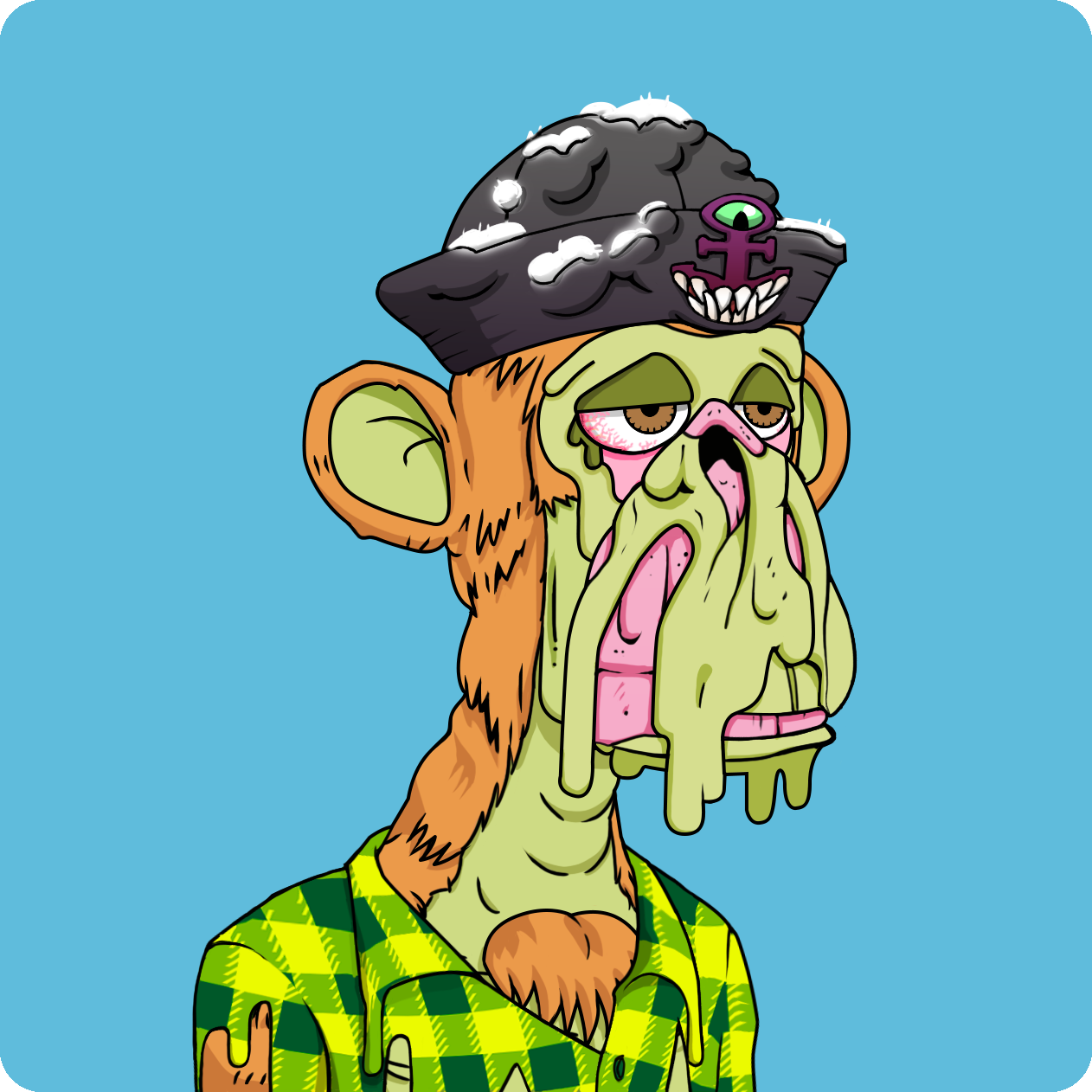 Yuga Labs - Mutant Ape Yacht Club - NFT # 6396