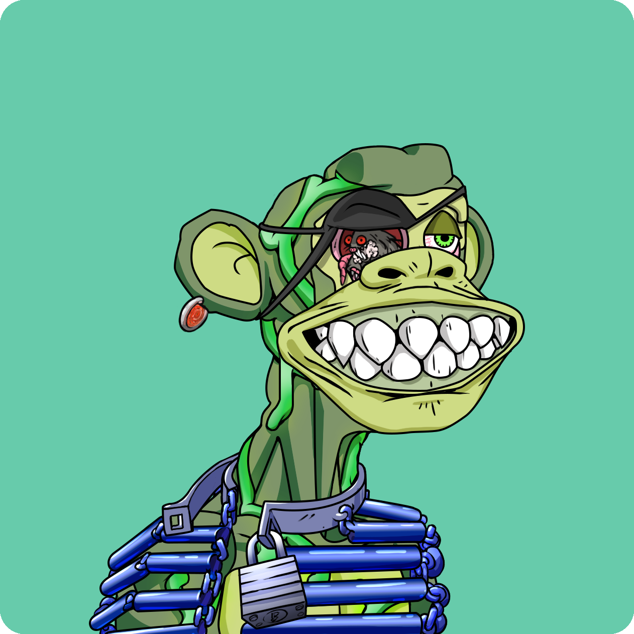 Yuga Labs - Mutant Ape Yacht Club - NFT # 4522