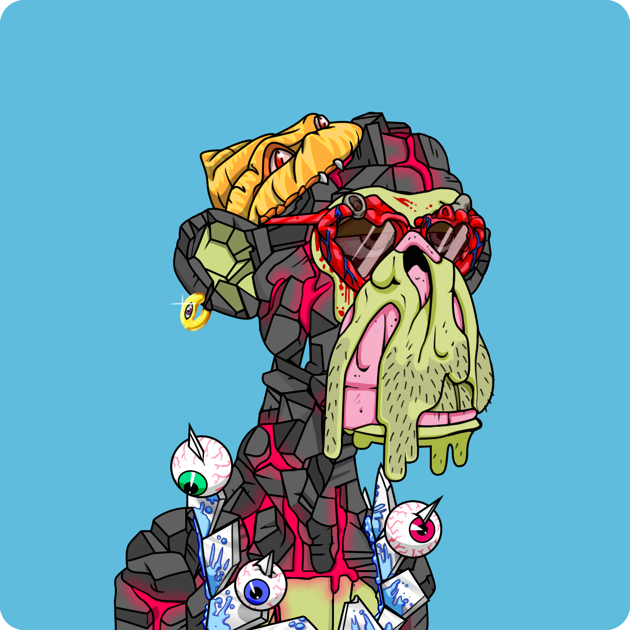 Yuga Labs - Mutant Ape Yacht Club - NFT # 13860