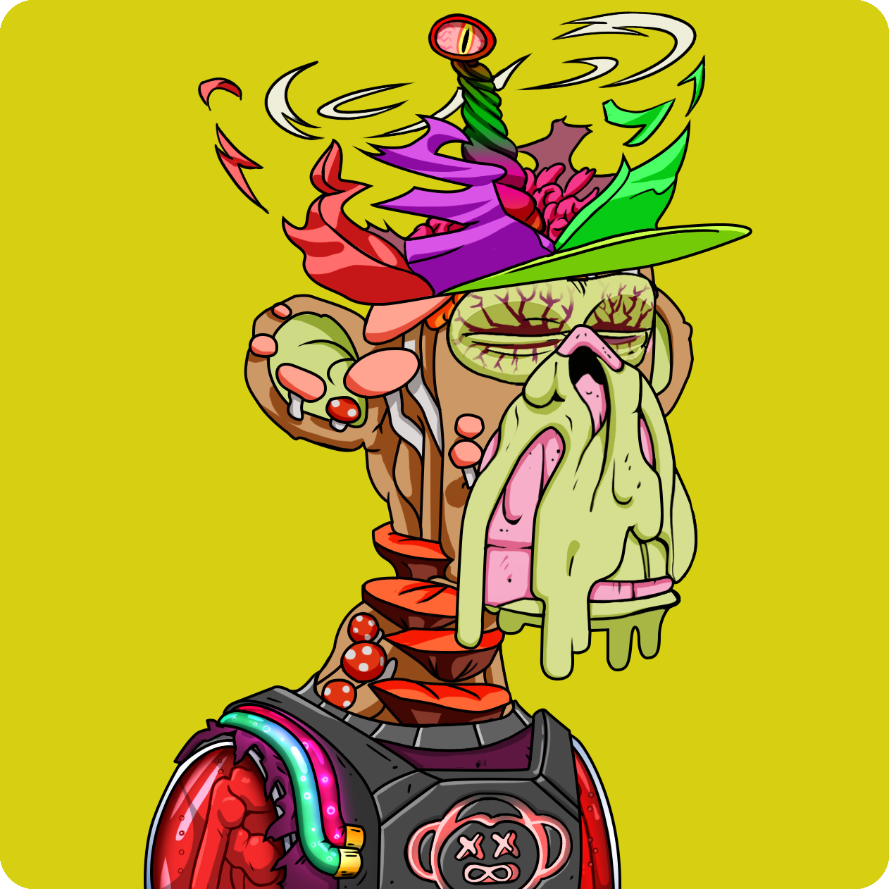 Yuga Labs - Mutant Ape Yacht Club - NFT # 22454