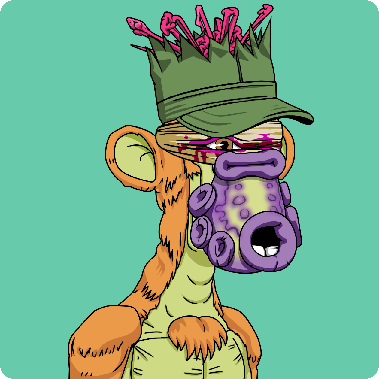 Yuga Labs - Mutant Ape Yacht Club - NFT # 5023