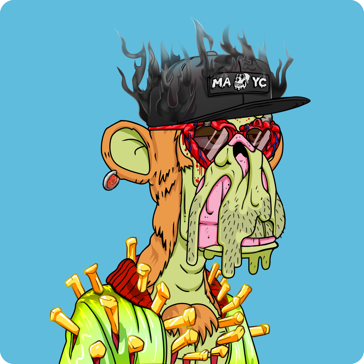 Yuga Labs - Mutant Ape Yacht Club - NFT # 12616