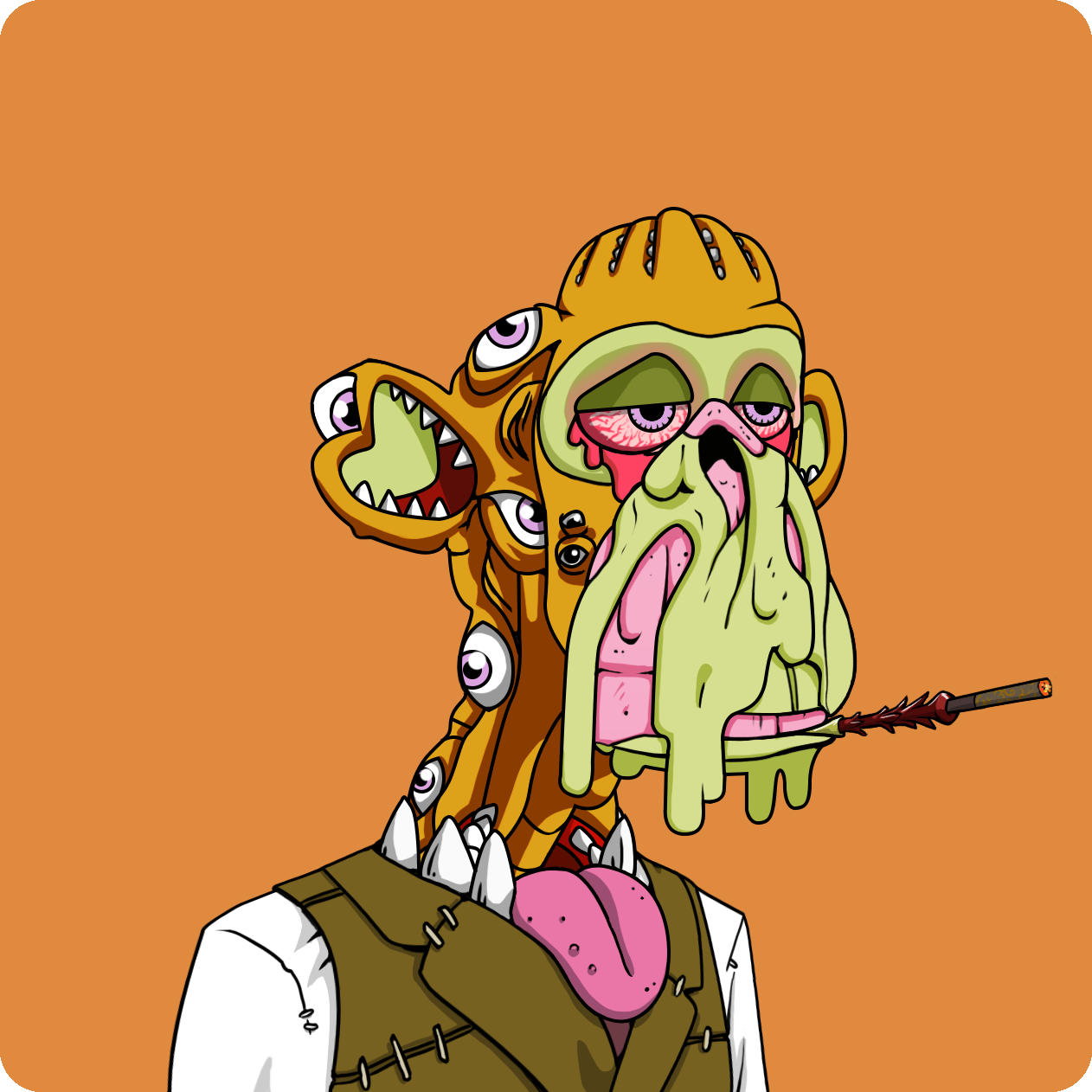 Yuga Labs - Mutant Ape Yacht Club - NFT # 1825