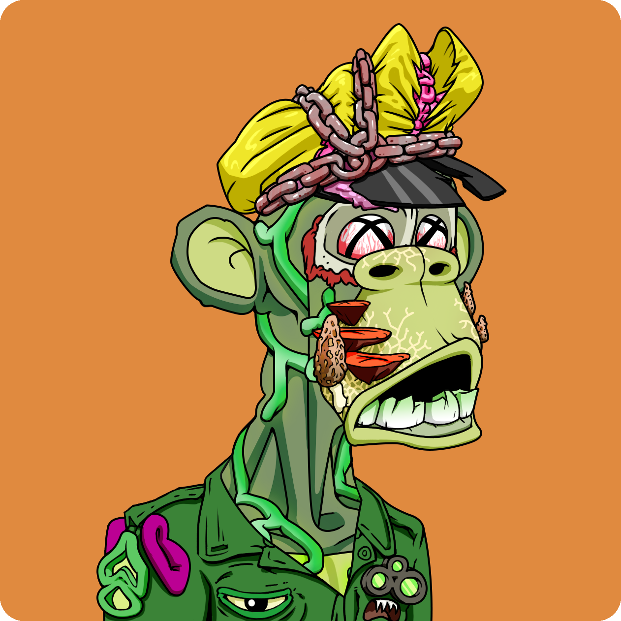 Yuga Labs - Mutant Ape Yacht Club - NFT # 3582