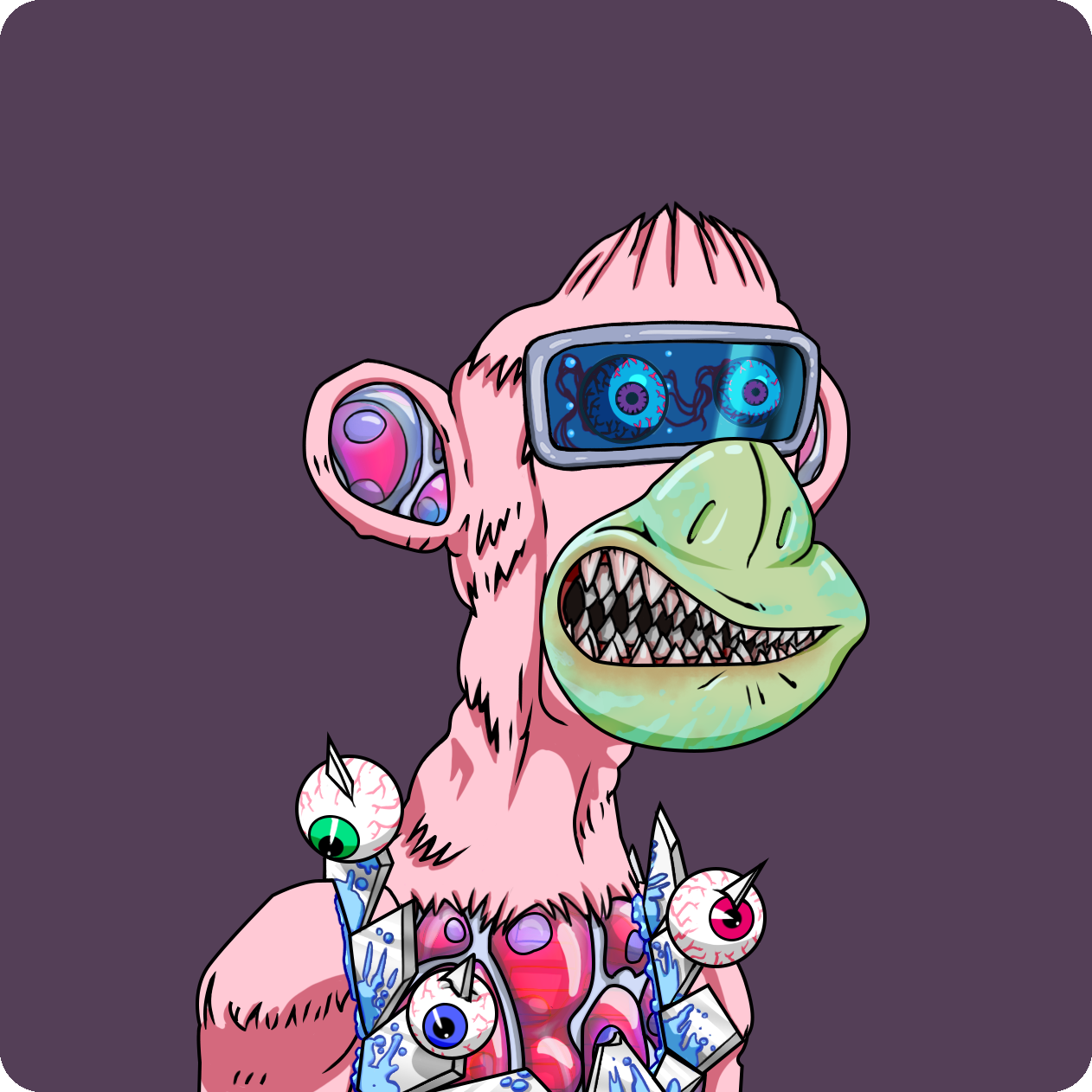 Yuga Labs - Mutant Ape Yacht Club - NFT # 12574