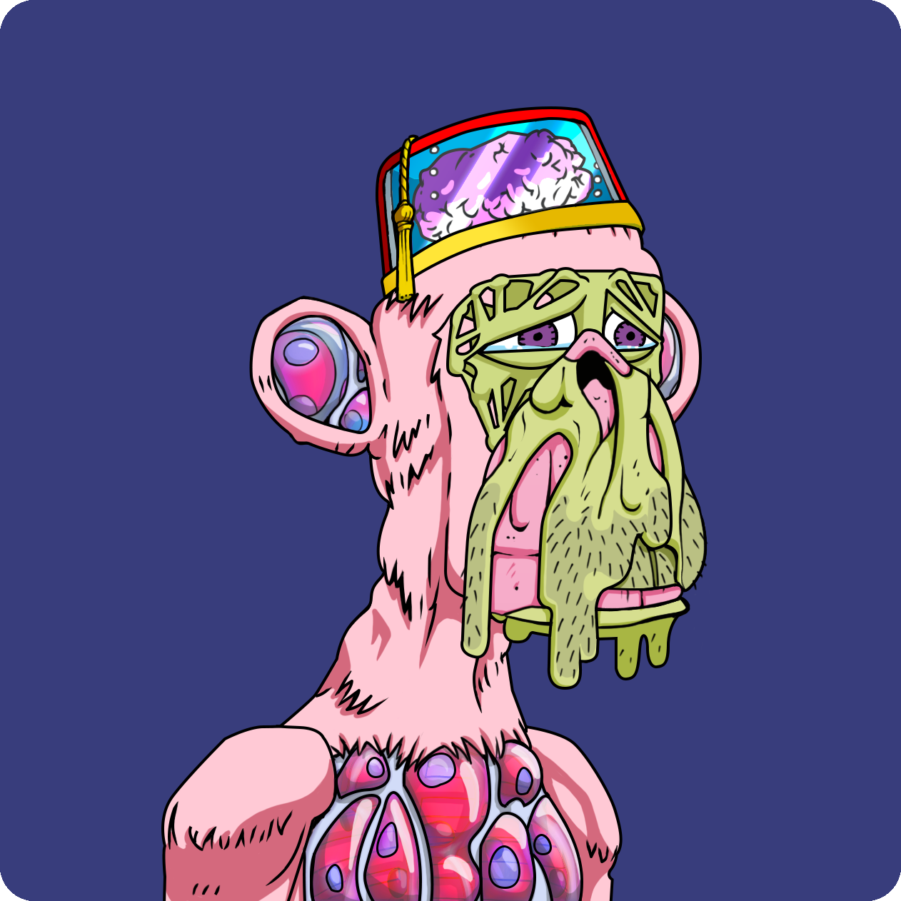 Yuga Labs - Mutant Ape Yacht Club - NFT # 3600