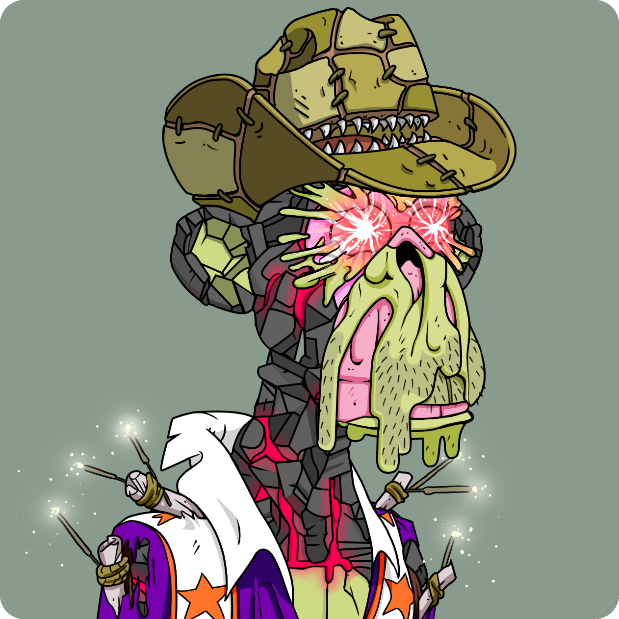 Yuga Labs - Mutant Ape Yacht Club - NFT # 2837