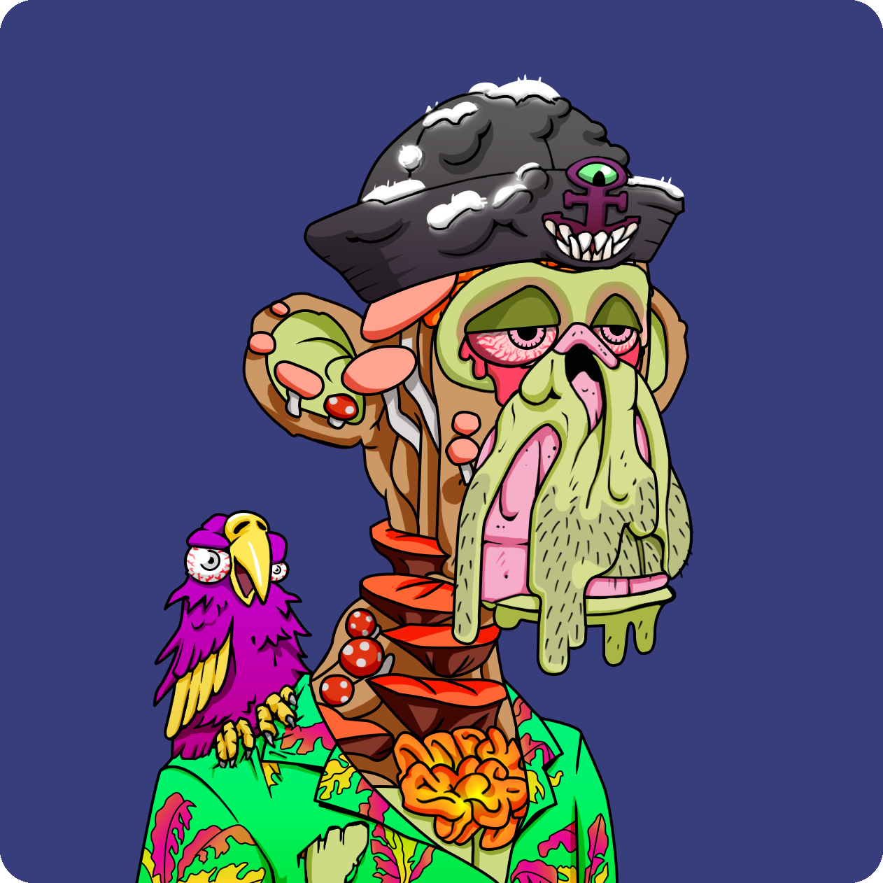 Yuga Labs - Mutant Ape Yacht Club - NFT # 16612