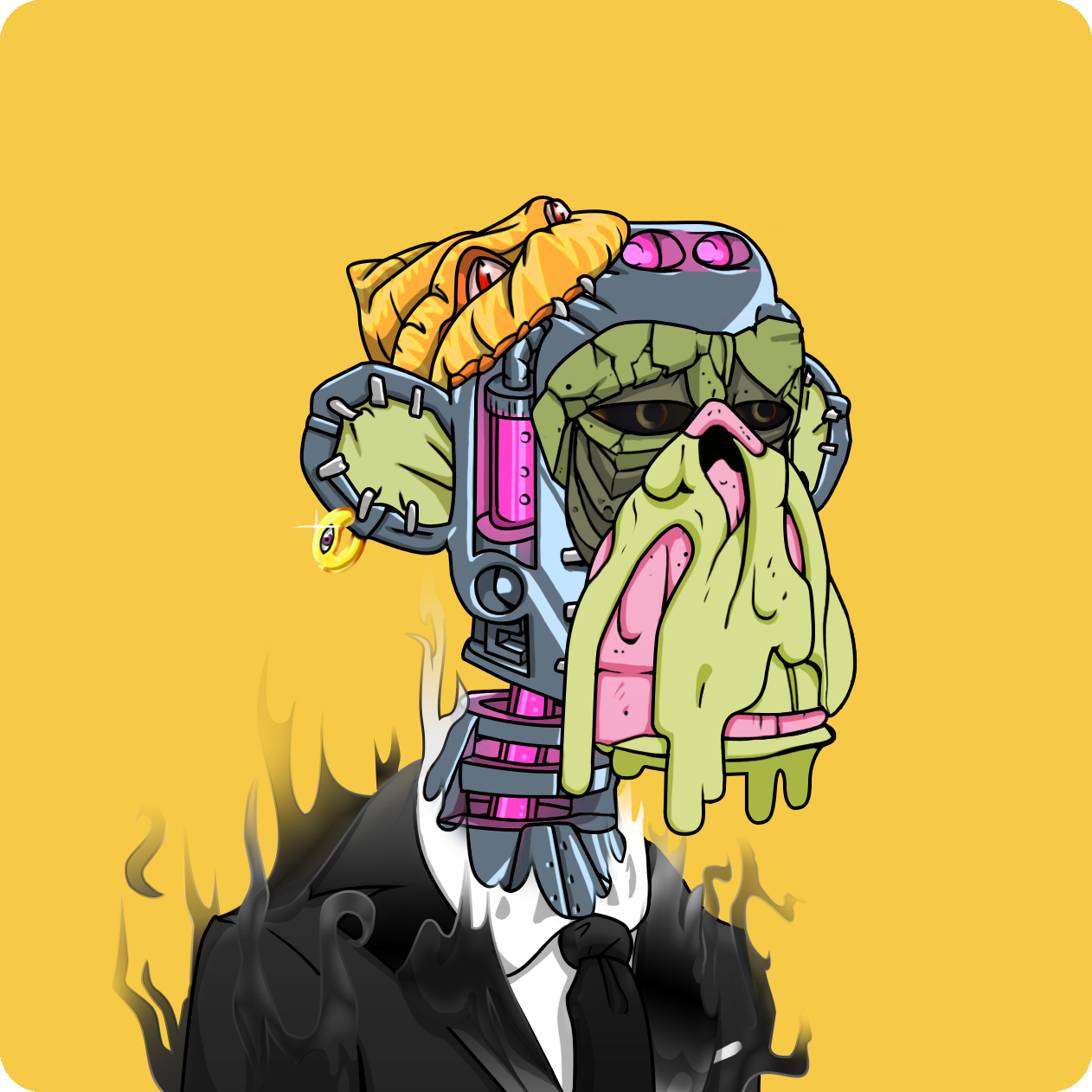 Yuga Labs - Mutant Ape Yacht Club - NFT # 21424