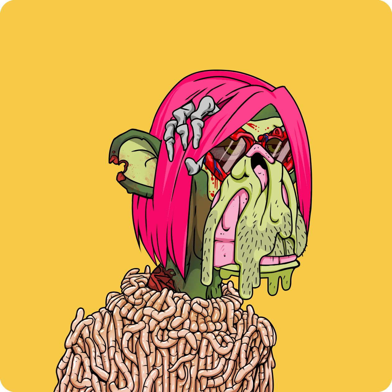 Yuga Labs - Mutant Ape Yacht Club - NFT # 9252