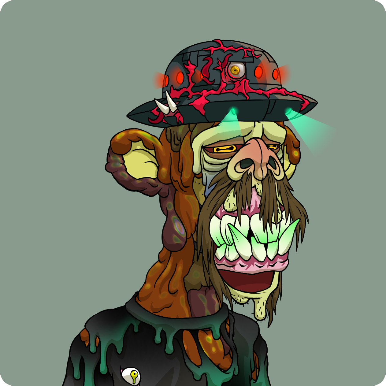 Yuga Labs - Mutant Ape Yacht Club - NFT # 9400