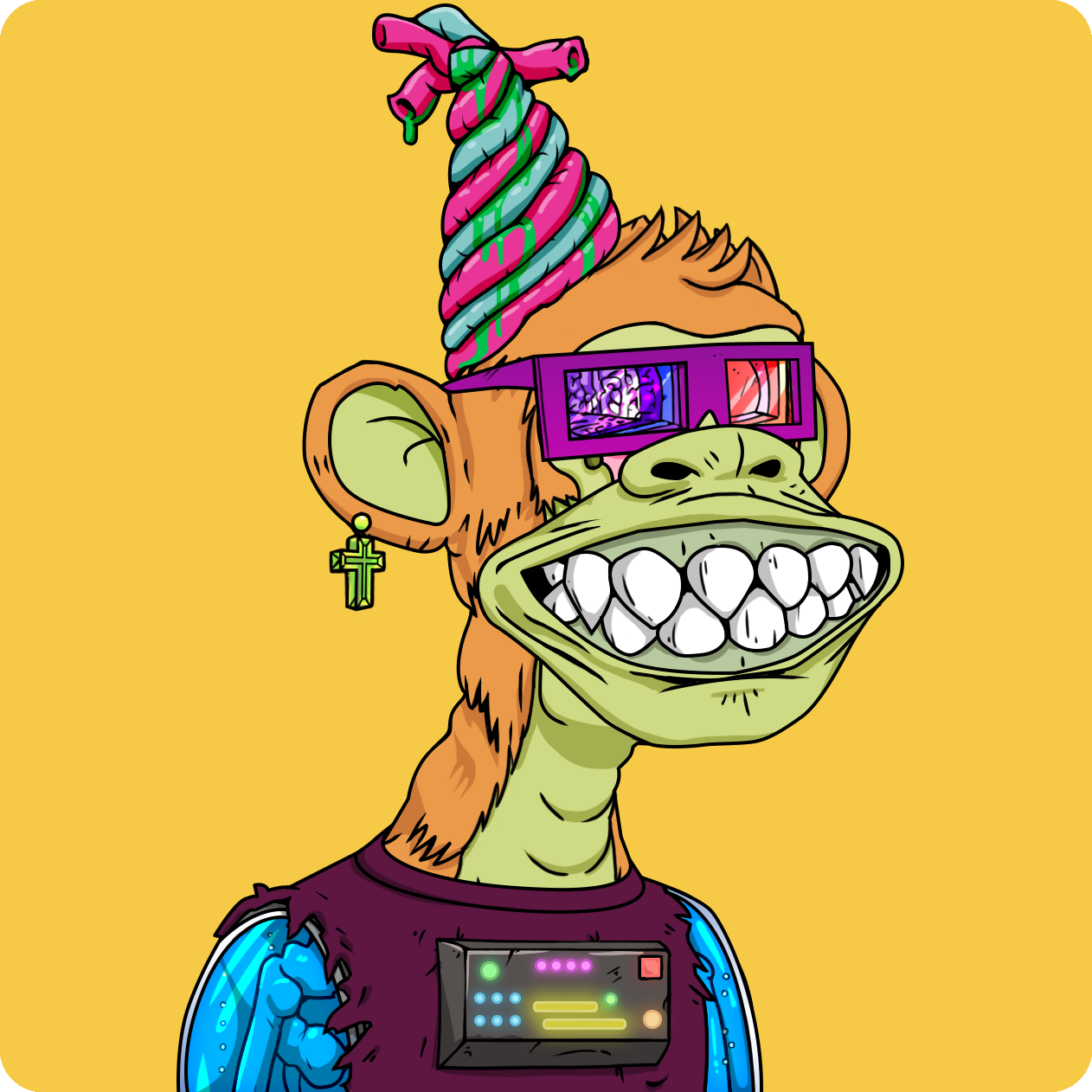 Yuga Labs - Mutant Ape Yacht Club - NFT # 15234