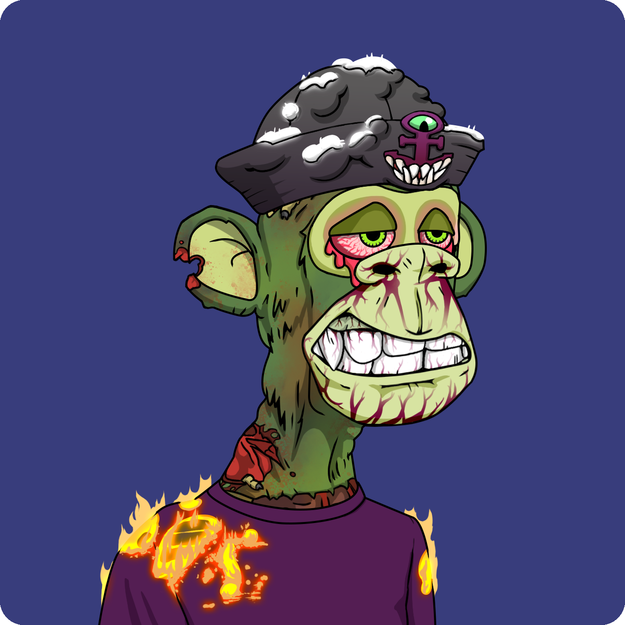 Yuga Labs - Mutant Ape Yacht Club - NFT # 25282