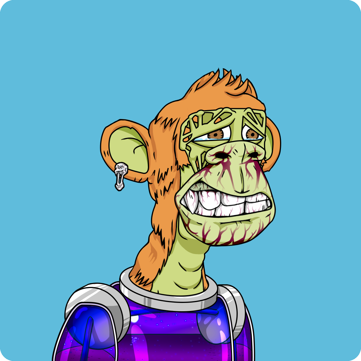 Yuga Labs - Mutant Ape Yacht Club - NFT # 3141