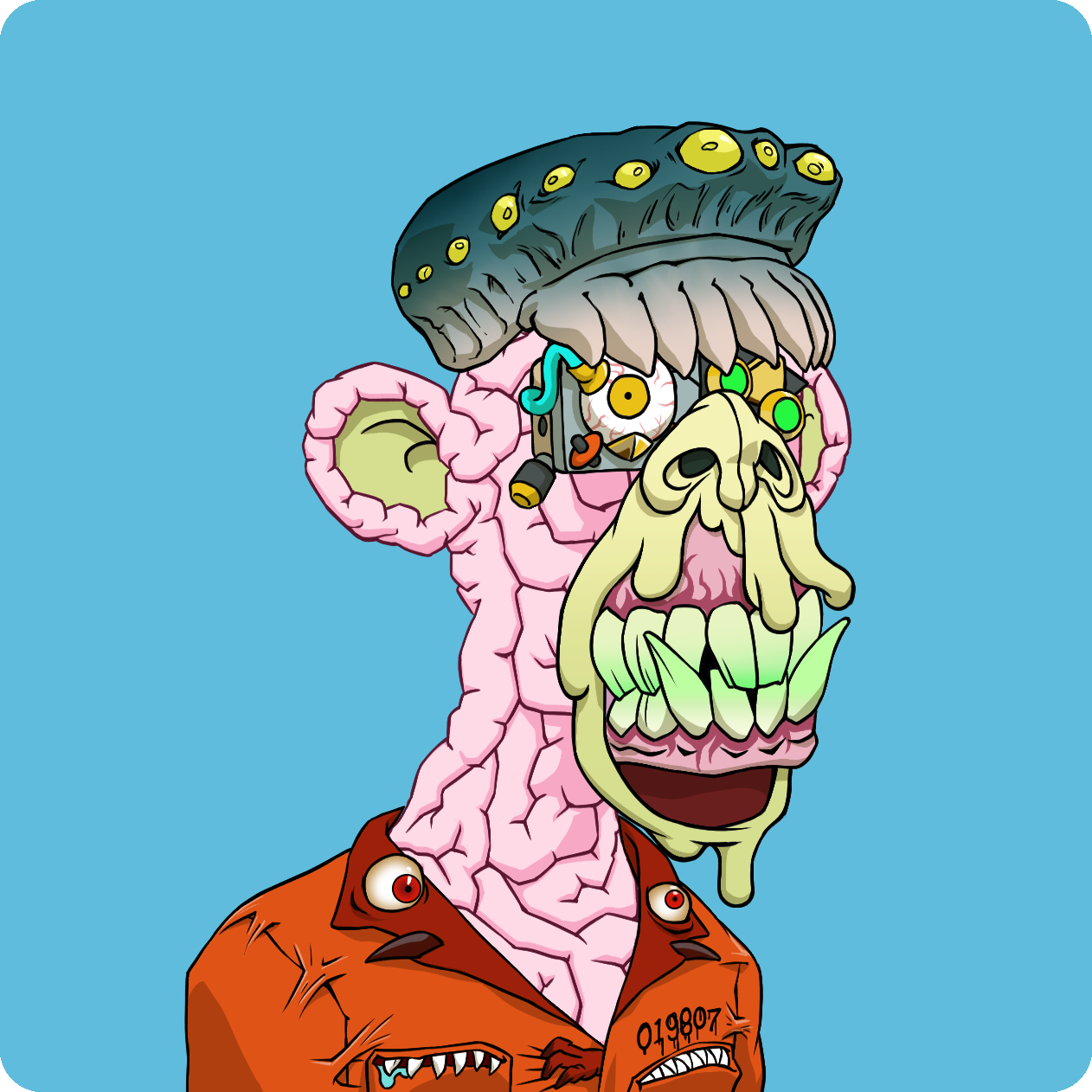 Yuga Labs - Mutant Ape Yacht Club - NFT # 4036