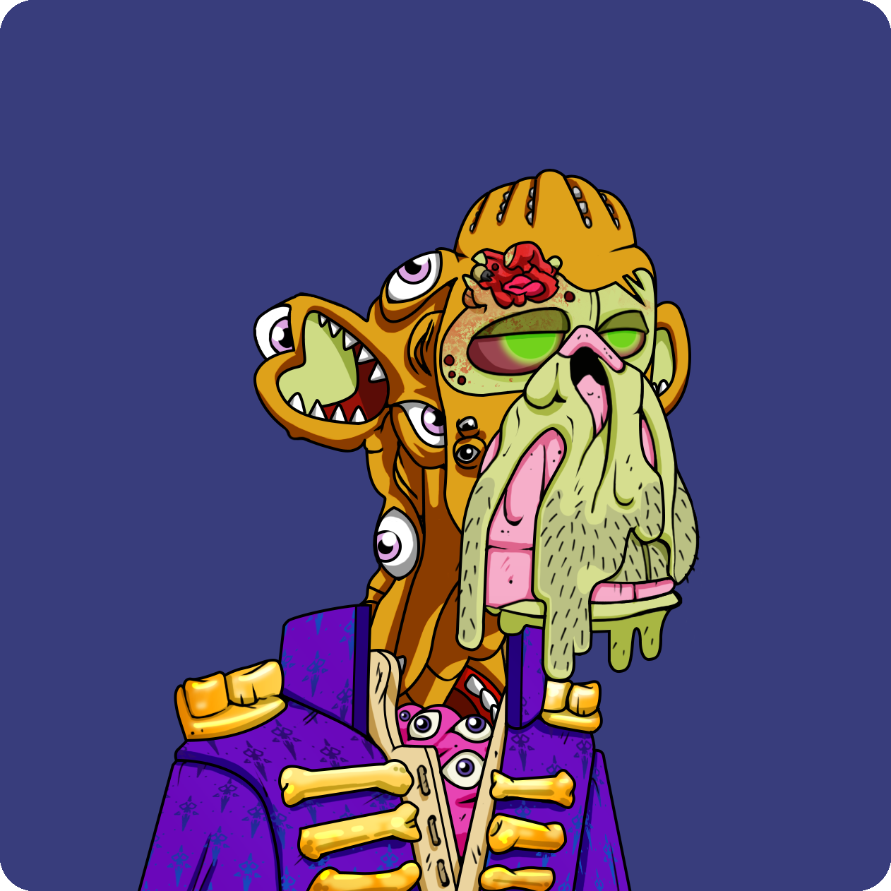 Yuga Labs - Mutant Ape Yacht Club - NFT # 3958