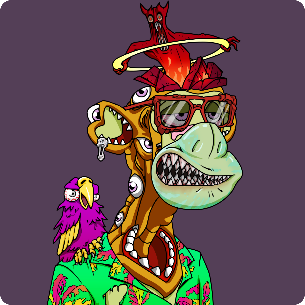 Yuga Labs - Mutant Ape Yacht Club - NFT # 10640