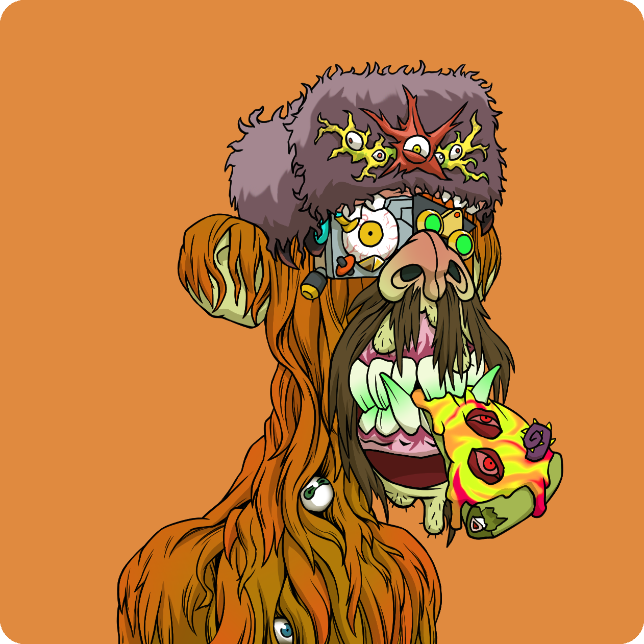 Yuga Labs - Mutant Ape Yacht Club - NFT # 16093