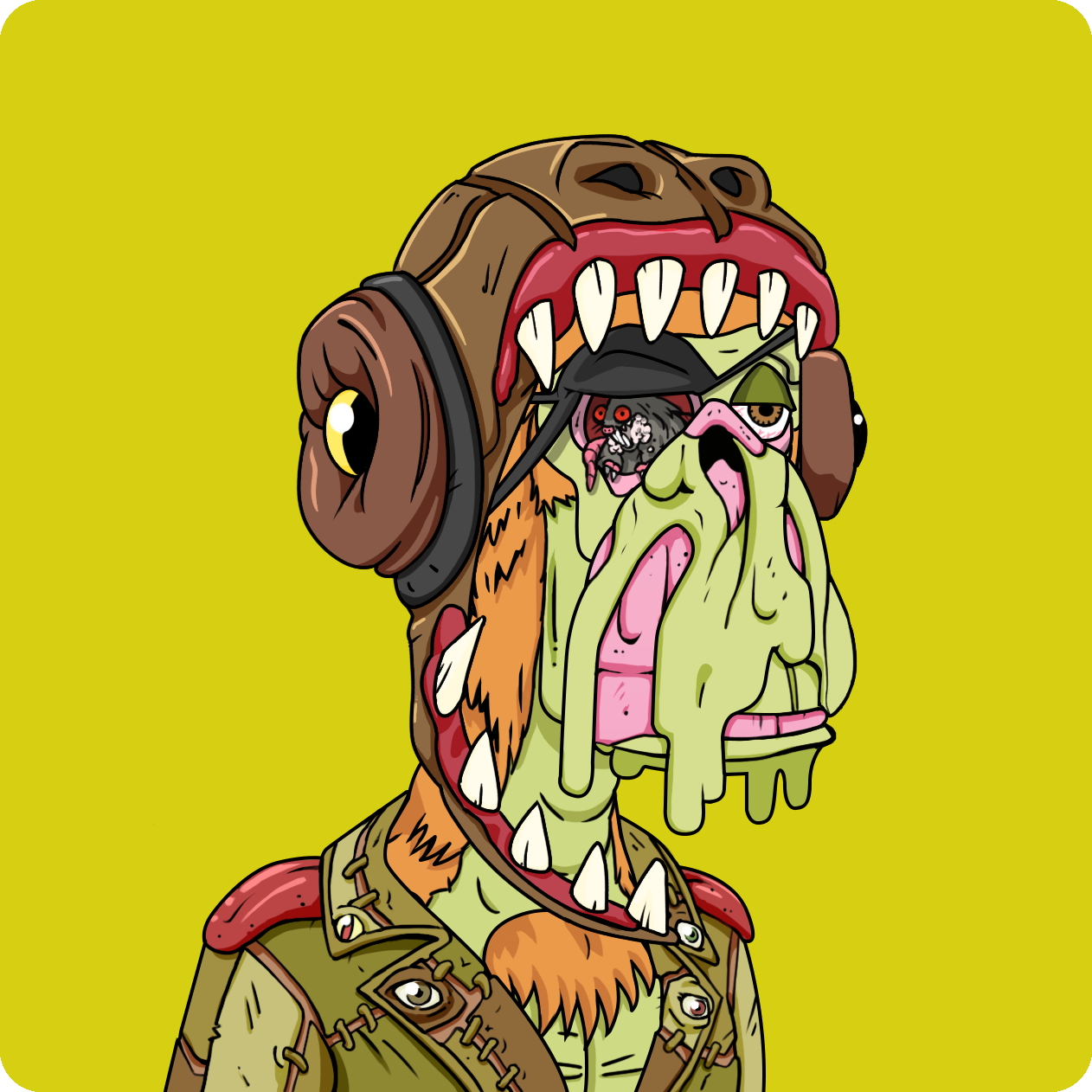 Yuga Labs - Mutant Ape Yacht Club - NFT # 1638