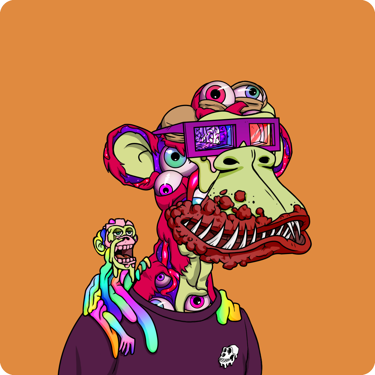 Yuga Labs - Mutant Ape Yacht Club - NFT # 9734