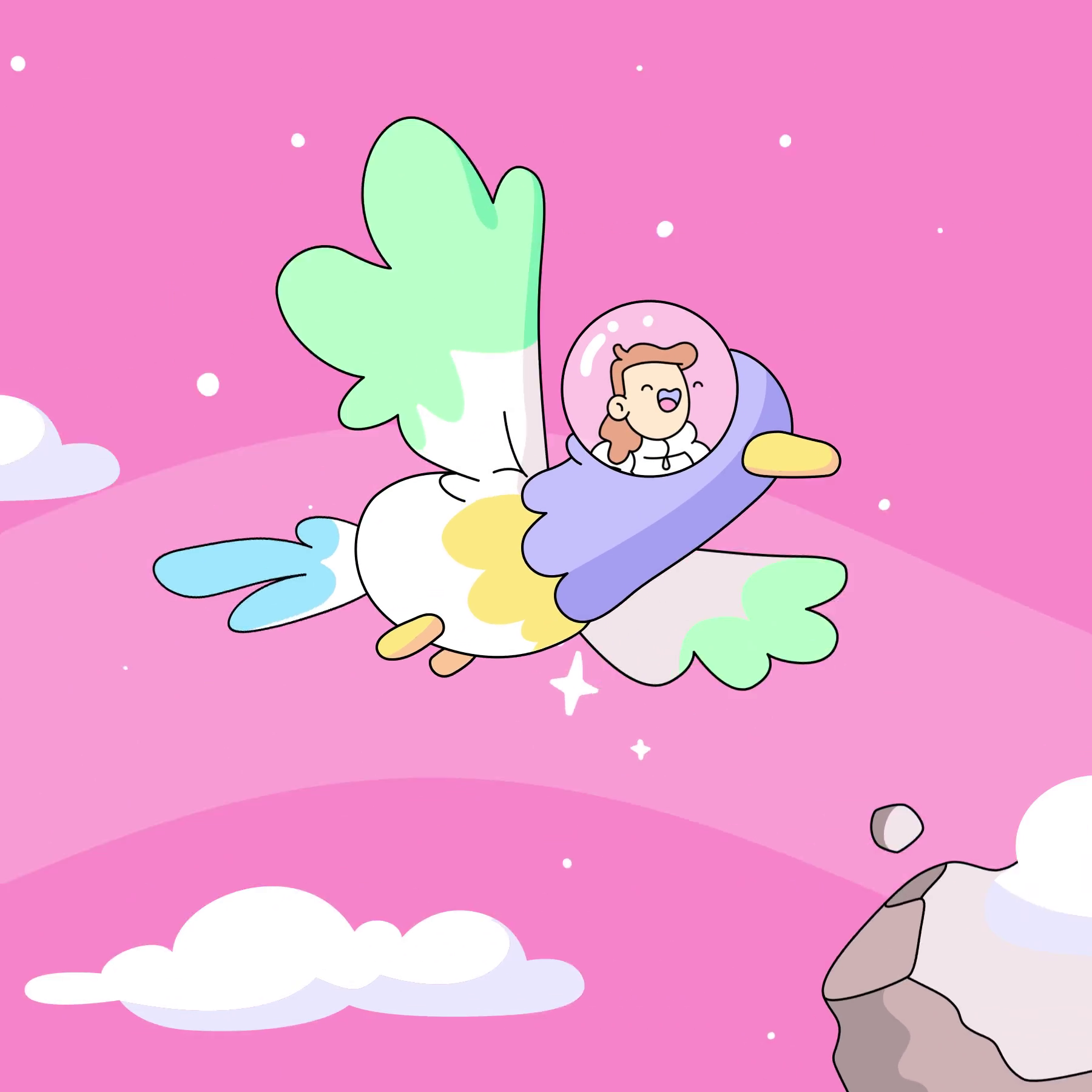 The Doodles Founders - Space Doodles - Space Doodle #234 - NFT # 234