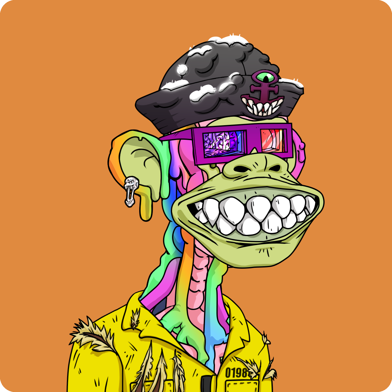 Yuga Labs - Mutant Ape Yacht Club - NFT # 1520