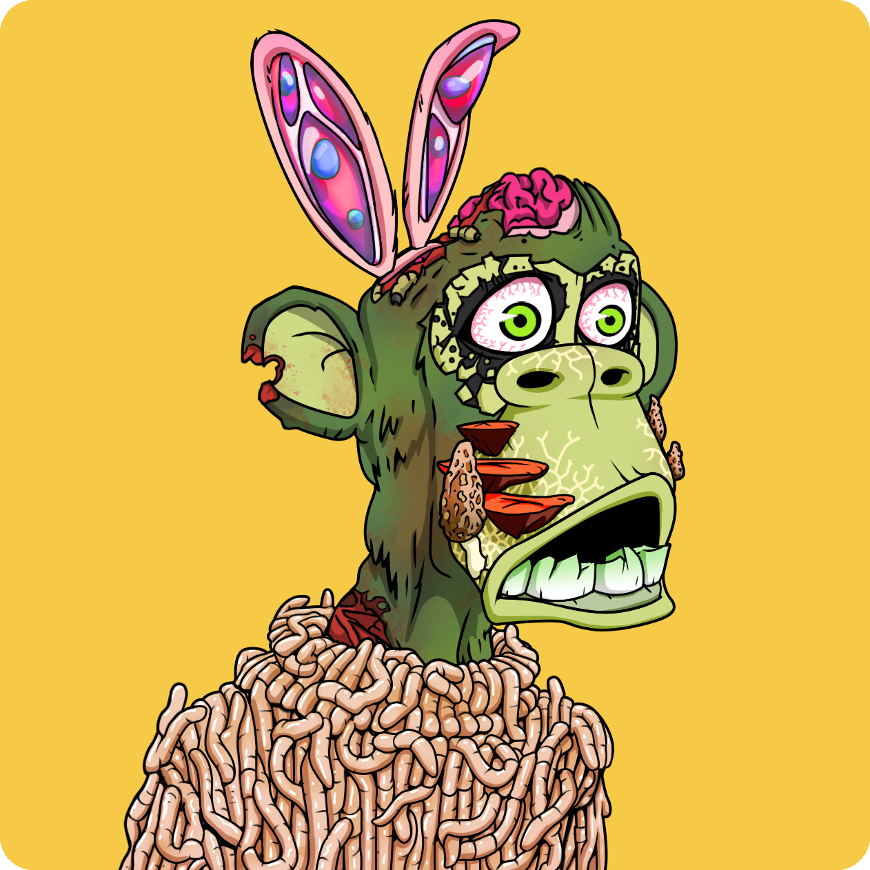 Yuga Labs - Mutant Ape Yacht Club - NFT # 24376