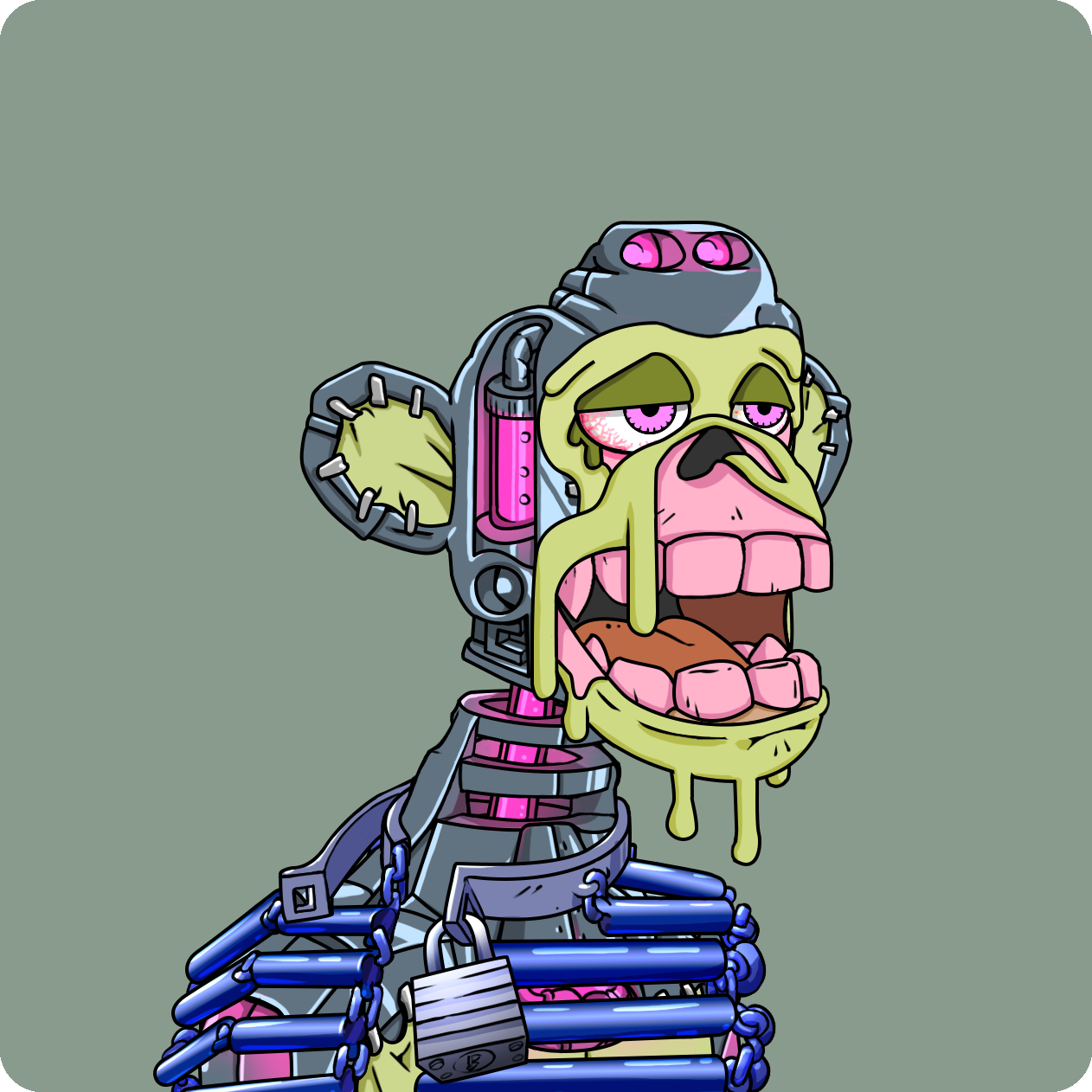 Yuga Labs - Mutant Ape Yacht Club - NFT # 4162